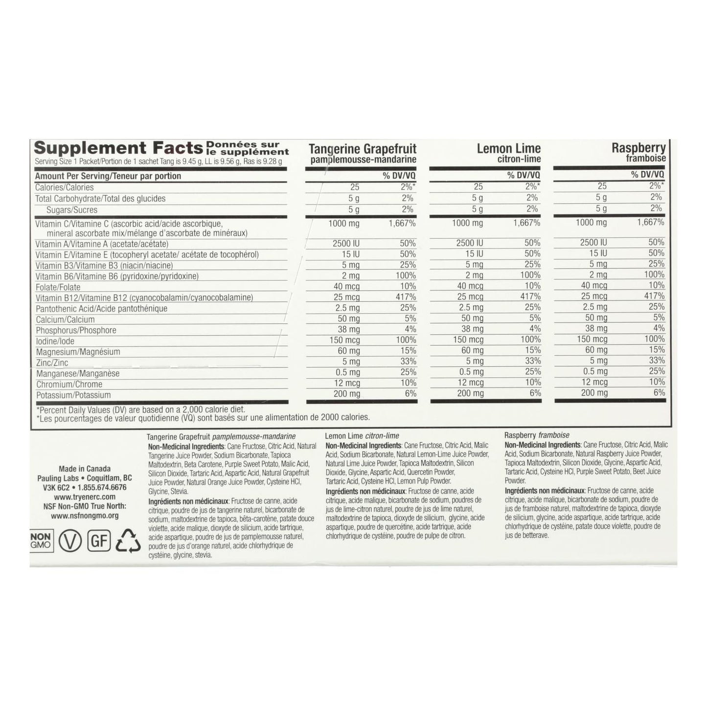 Ener-c - Variety Pack - 1000 Mg - 30 Packets - 1 Each image 2