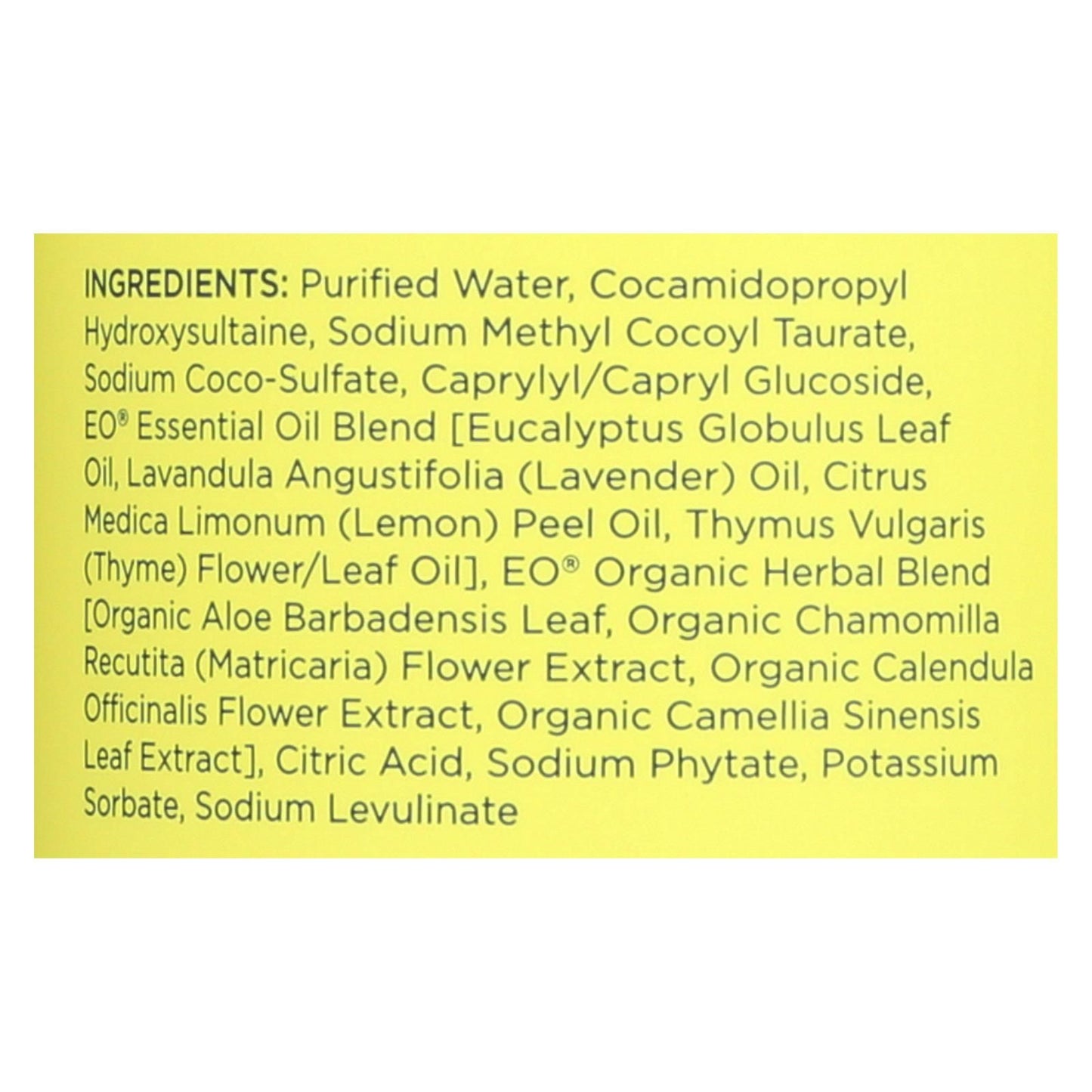 Eo Products - Liquid Hand Soap Lemon And Eucalyptus - 12 Fl Oz image 3