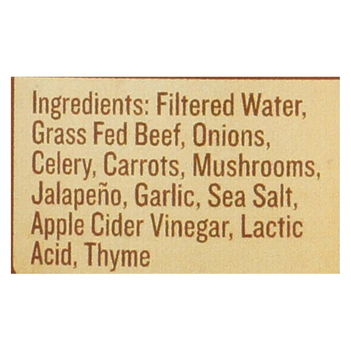 Epic Bone Broth-beef-jalapeno Sea Salt - Case Of 6 - 14 Fz image 3