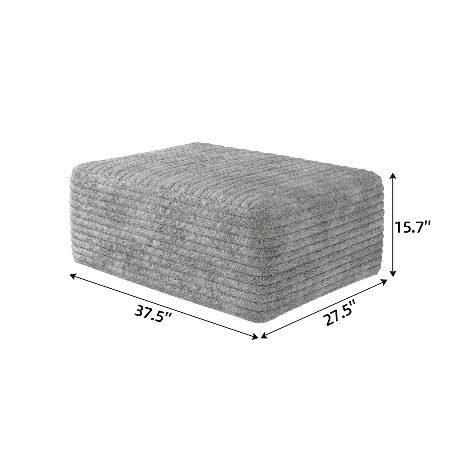 Y159-OTTOMAN-GREY ottoman grey image 5