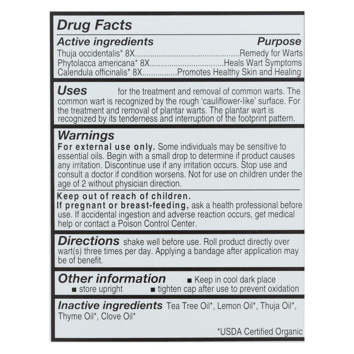 Forces Of Nature - Wart Contrl Extra - 1 Each - 4 Ml image 3