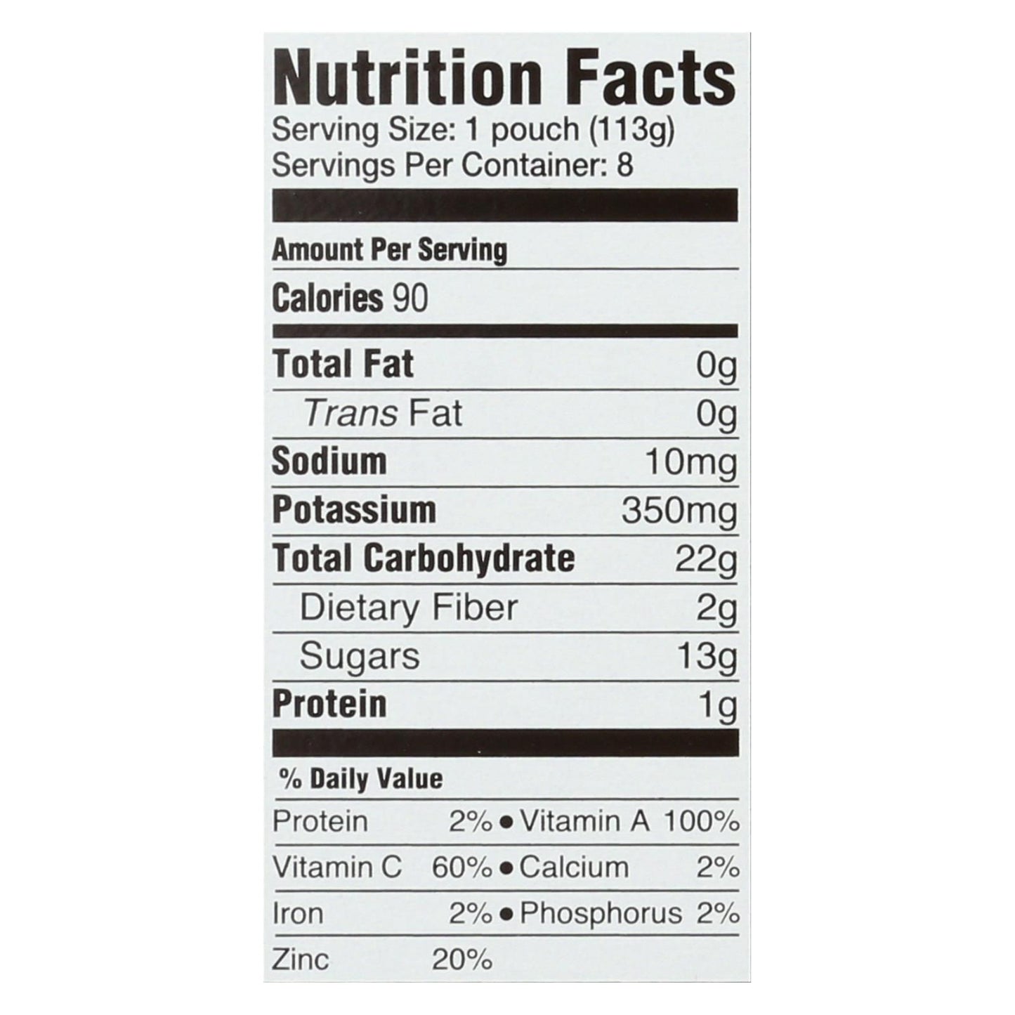 Happy Baby Happy Baby Clearly Crafted - Bananas Sweet Potatoes And Papayas - Case Of 16 - 4 Oz. image 3