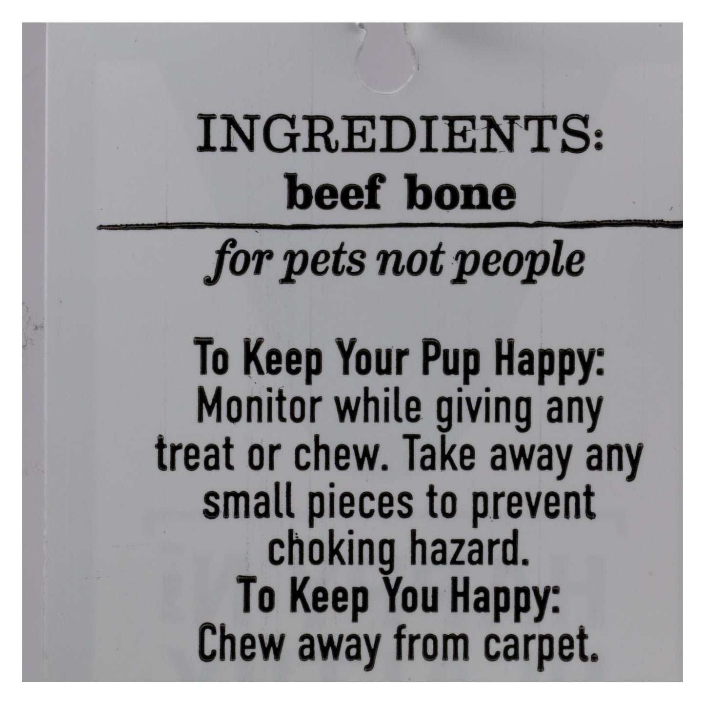 Happy N Healthy Pet - Dog Bone Beef Rib - Case Of 12 - 1 Ct image 3