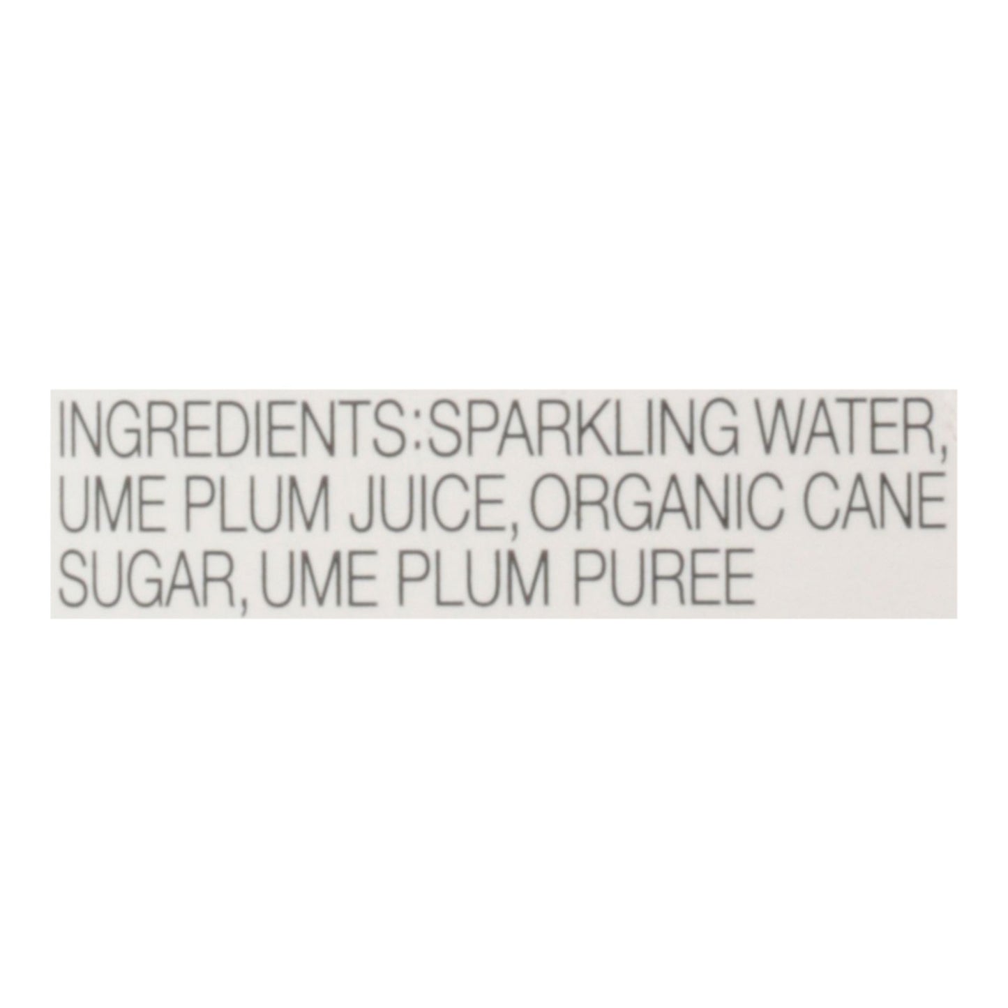 Kimino - Sparkling Ume Juice - Case Of 12 - 8.45 Fz image 3