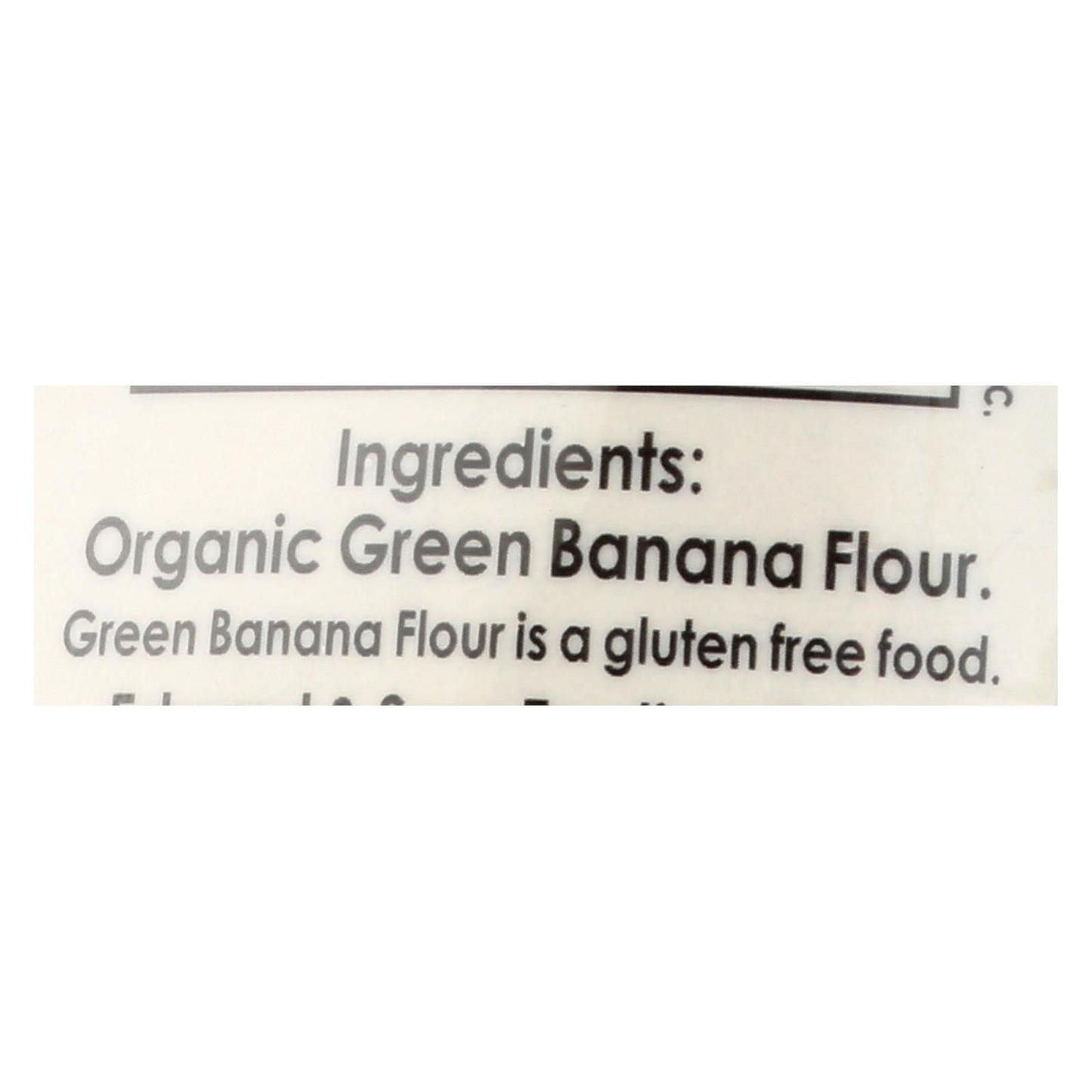 Let's Do Organic Organic Flour - Green Banana - Case Of 6 - 14 Oz image 3