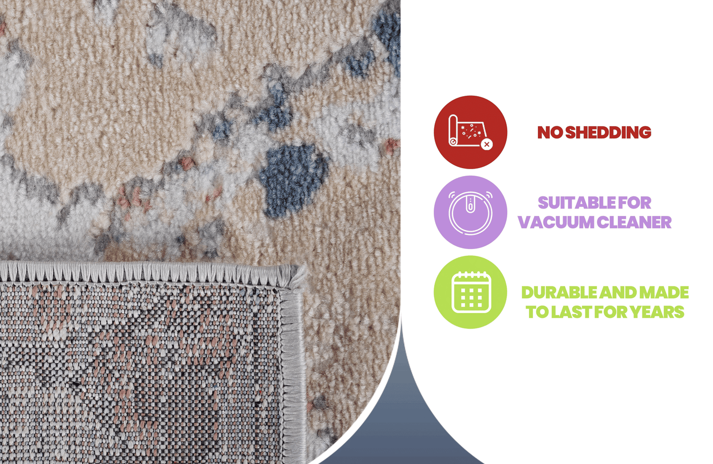 MARFI Collection 5X7 Multi / Contemporary Area Rug image 7
