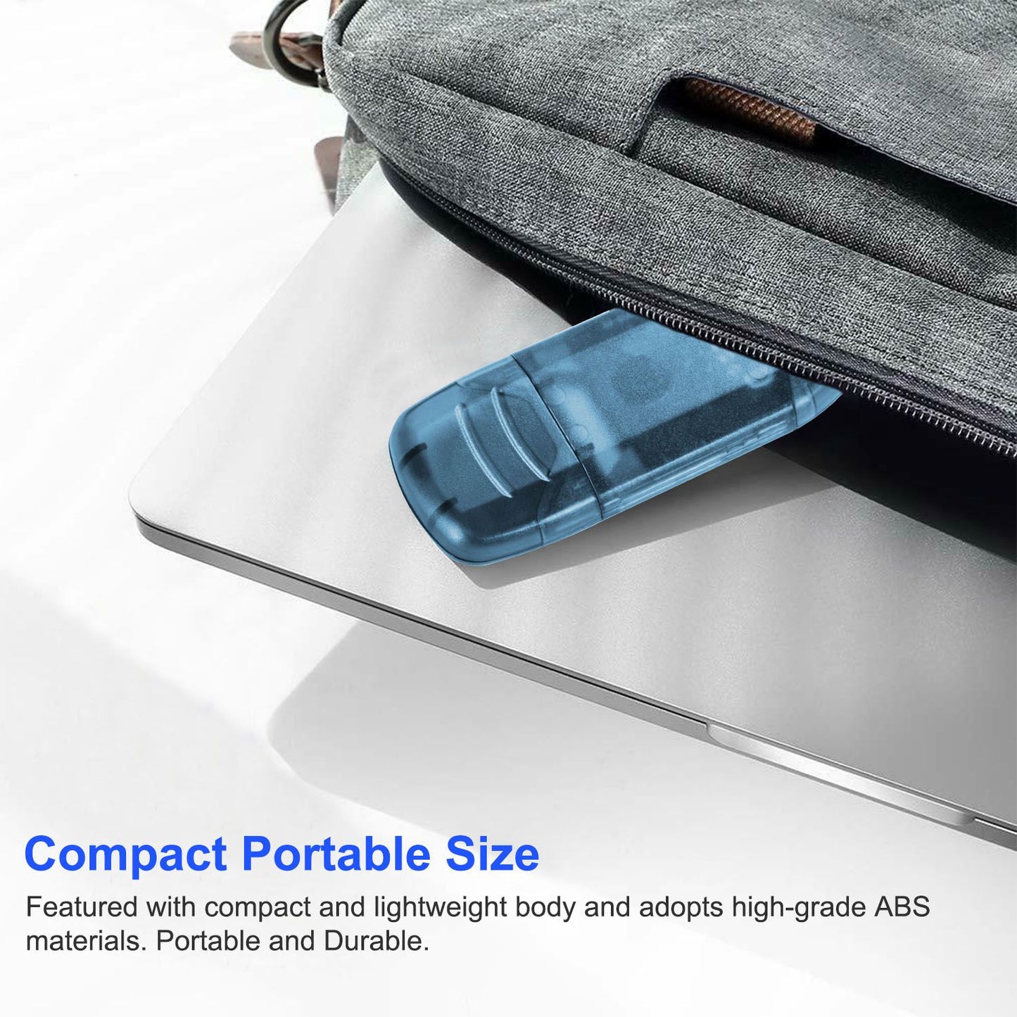 Memory Card Reader USB 2.0 480Mbps High Speed Card Reader Adapter for SD Card image 6
