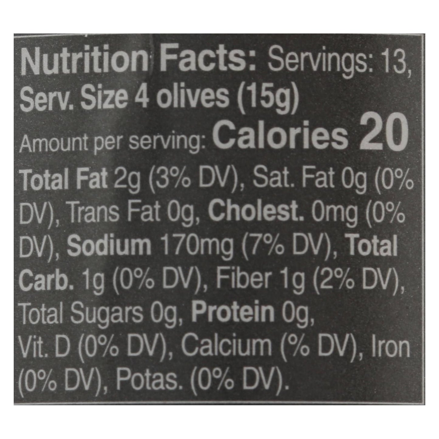 Mina - Olives Green Pitted - Case Of 6 - 12.5 Oz image 3