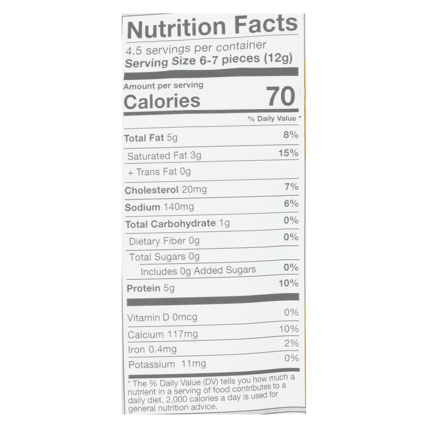 Moon Cheese's Cheddar Dehydrated Cheese Snack - Case Of 12 - 2 Oz image 4