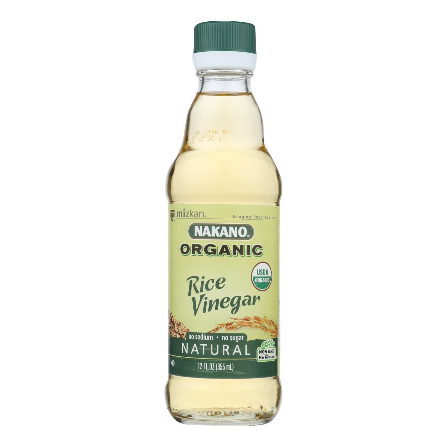Nakano Vinegar - Organic - Natural Rice - Case Of 6 - 12 Oz image 1