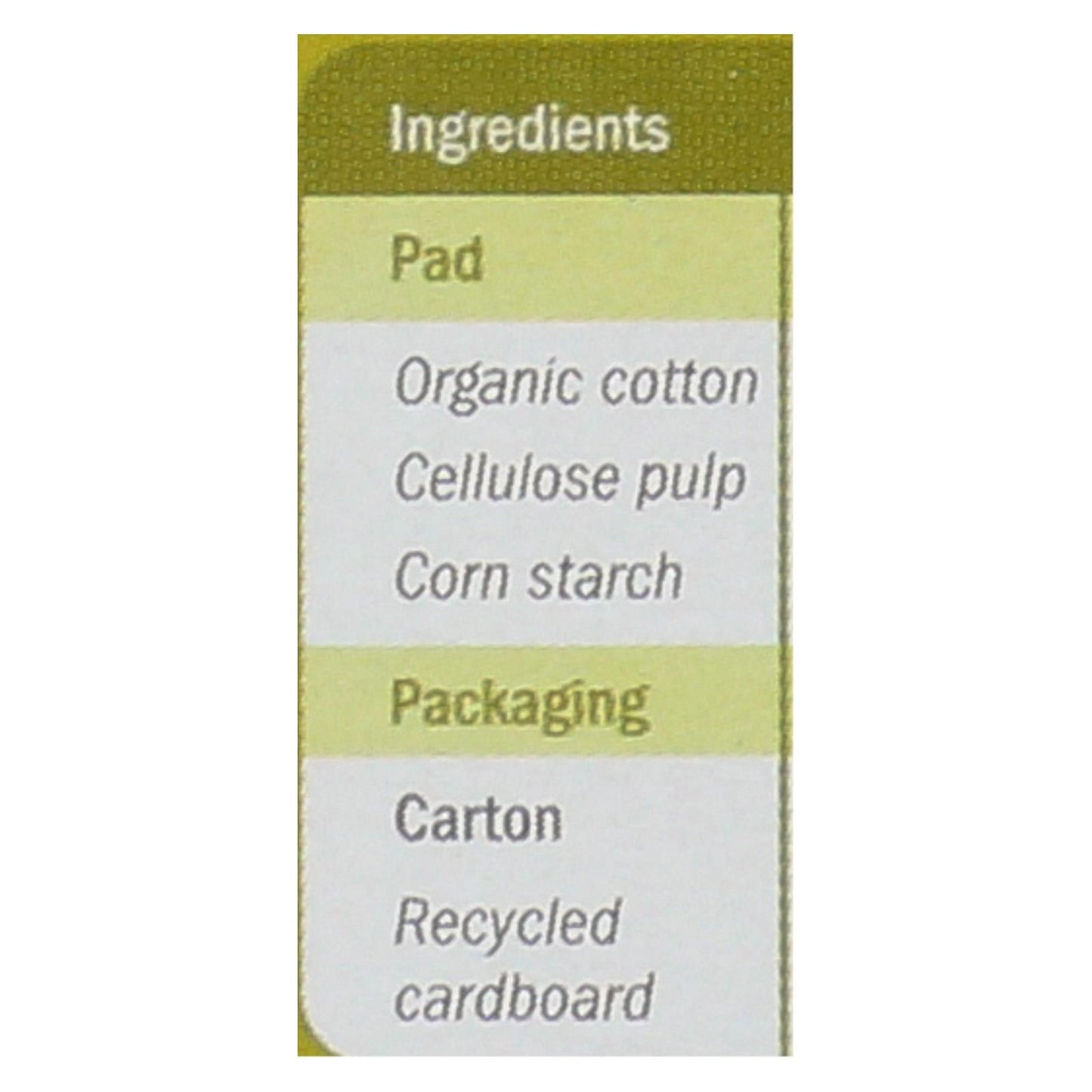 Natracare Natural Mini Panty Liners - 30 Pack image 3