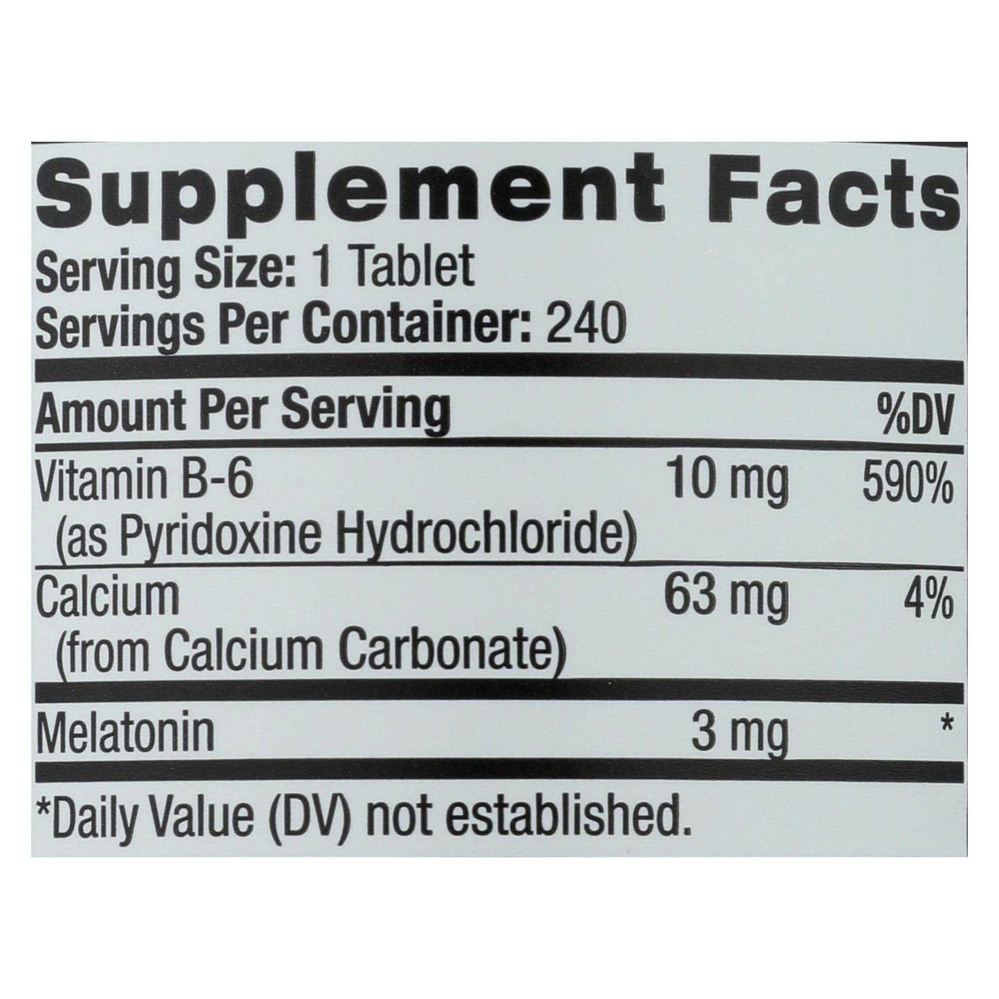 Natrol Melatonin - 3 Mg - 240 Tablets image 4