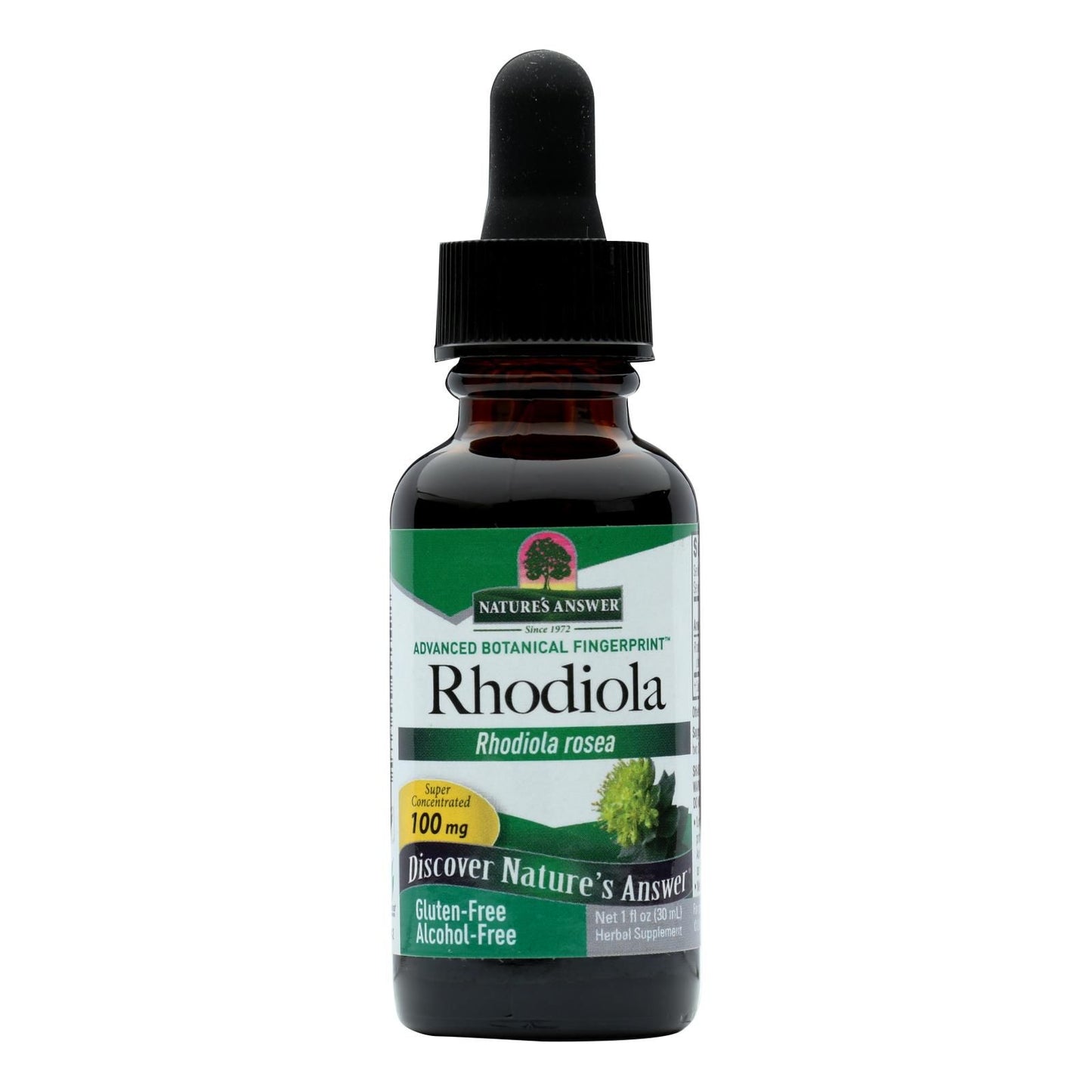 Nature's Answer - Rhodiola Root Alcohol Free - 1 Fl Oz image 1