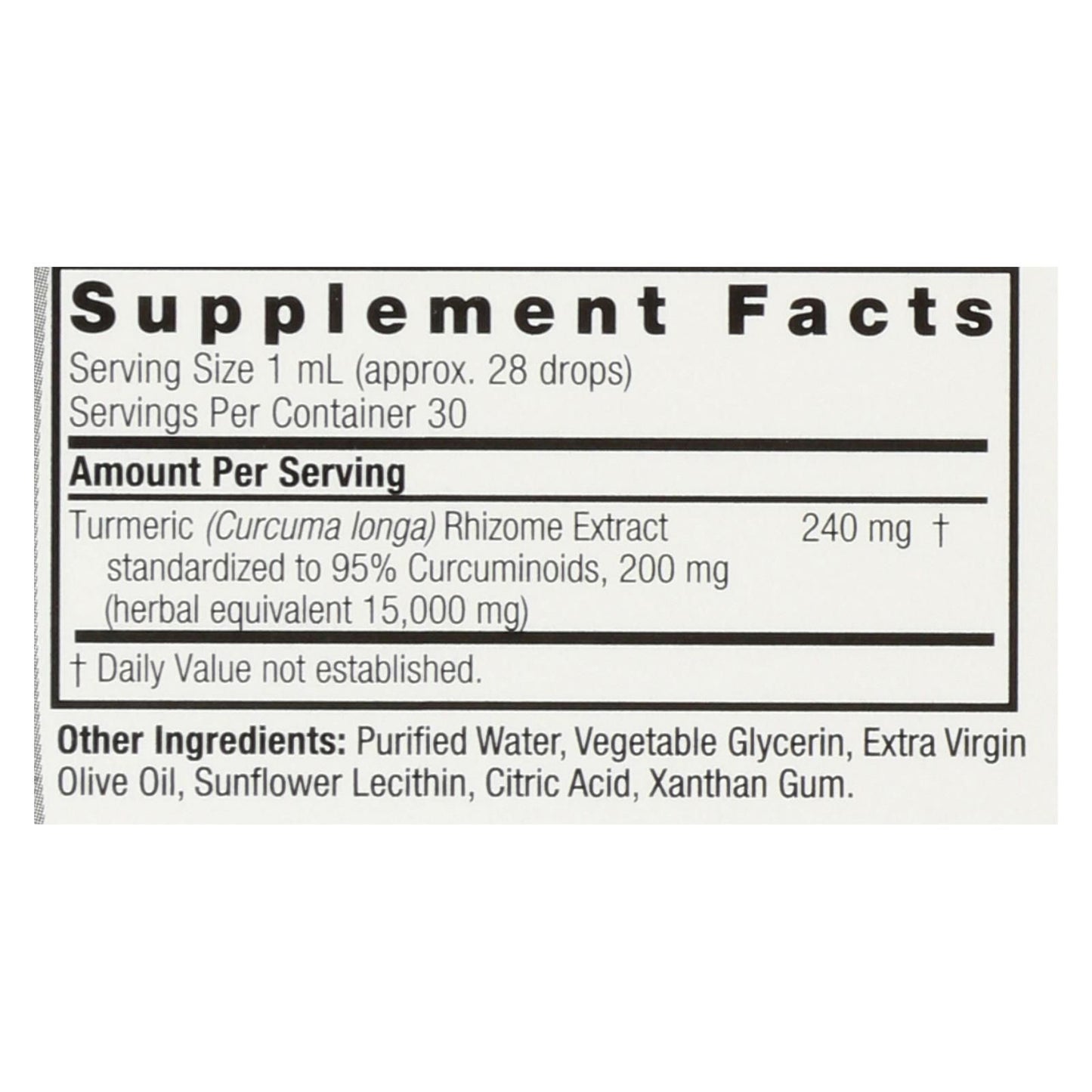 Nature's Answer - Turmeric-3 - Liquid - 1 Oz image 3