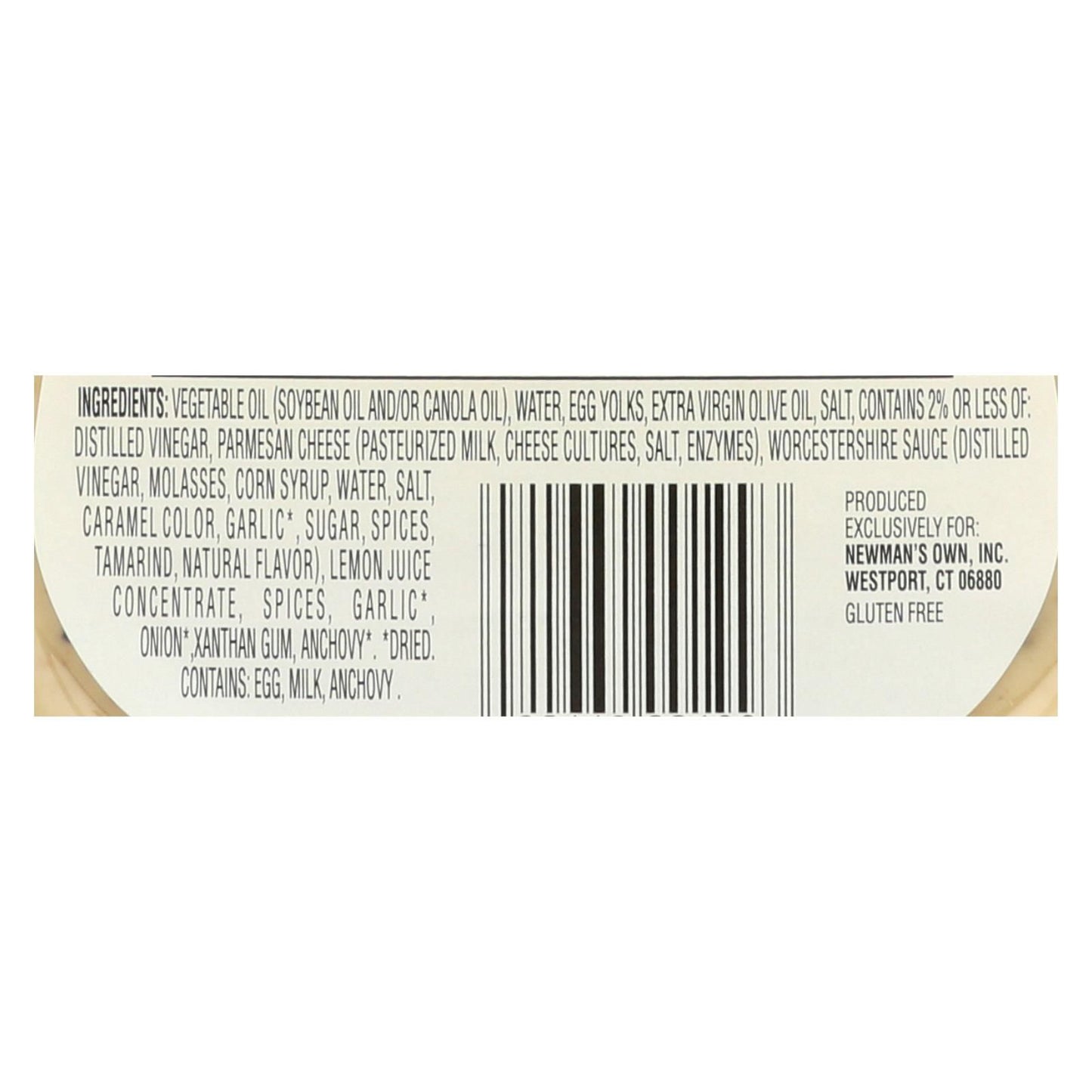 Newman's Own Caesar Dressing - Creamy - Case Of 6 - 16 Fl Oz. image 3