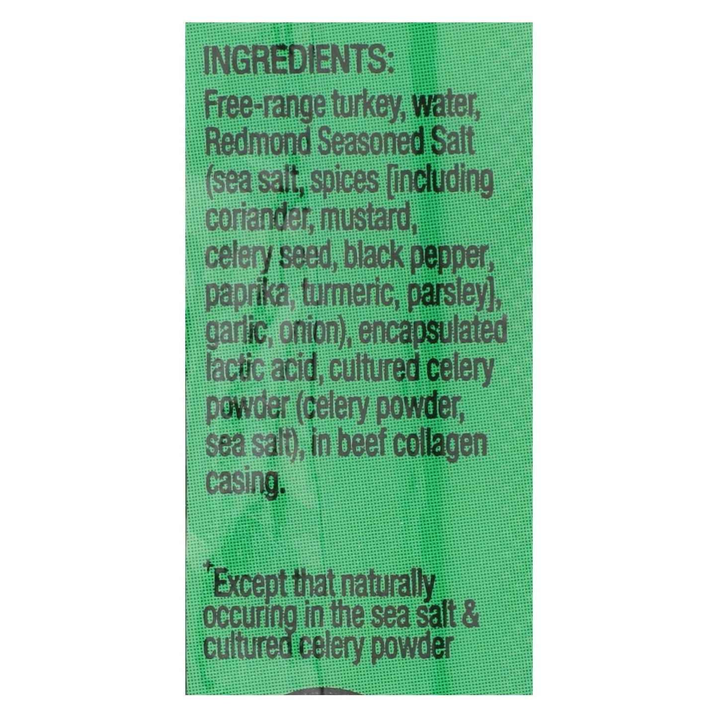 Nick's Sticks Snack Sticks - Turkey - Case Of 25 - 1.7 Oz. image 3