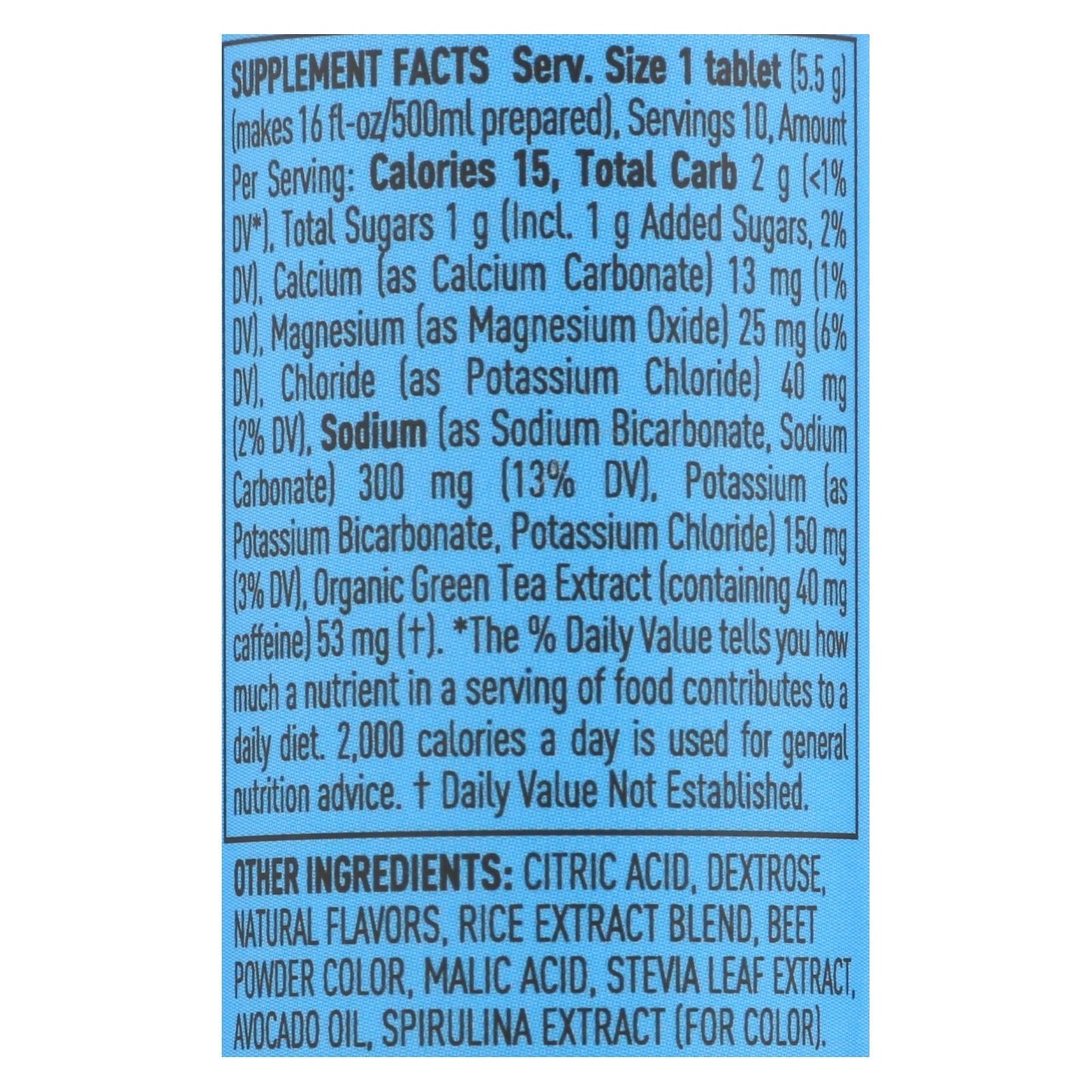 Nuun Hydration Drink Tab - Energy - Wild Berry - 10 Tablets - Case Of 8 image 3