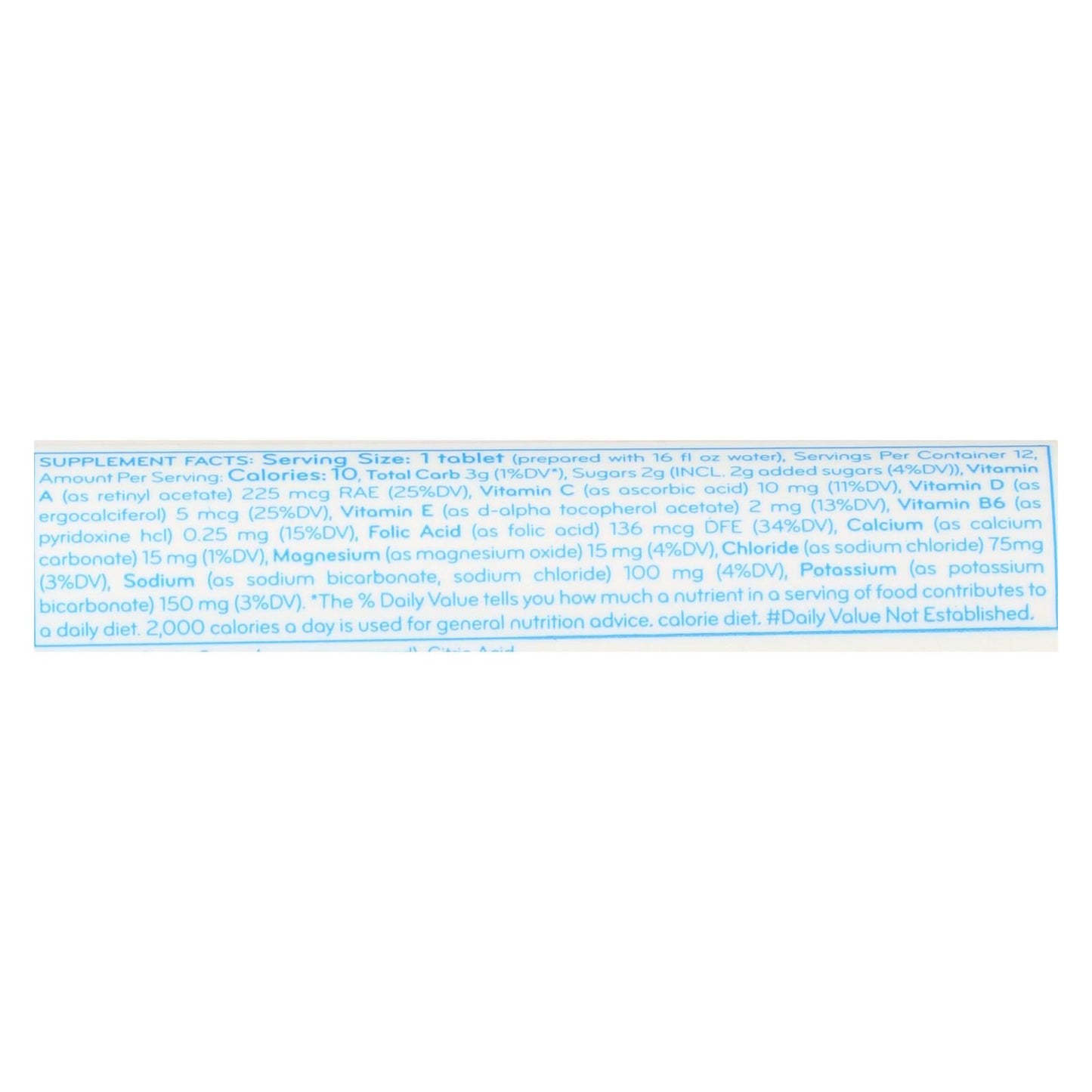 Nuun Vitamins Drink Tab - Blueberry - Pomgrant - Case Of 8 - 12 Tab image 3