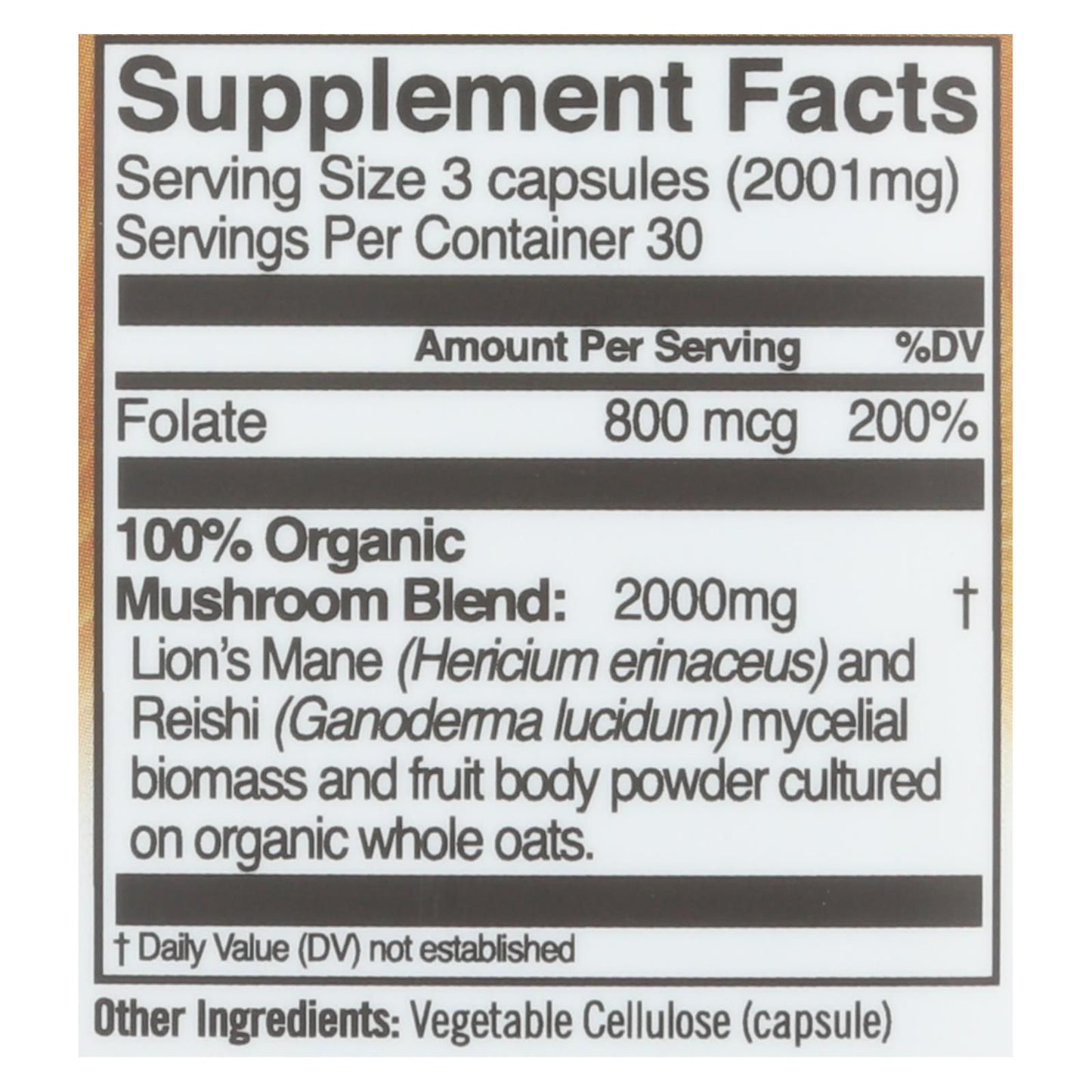 Om - Mush Sprfd Brain Fuel - 1 Each - 90 Ct image 4