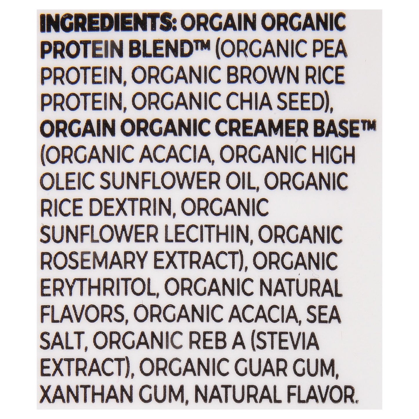 Orgain Organic Plant Based Protein Powder - 1 Each - 1.02 Lb image 3