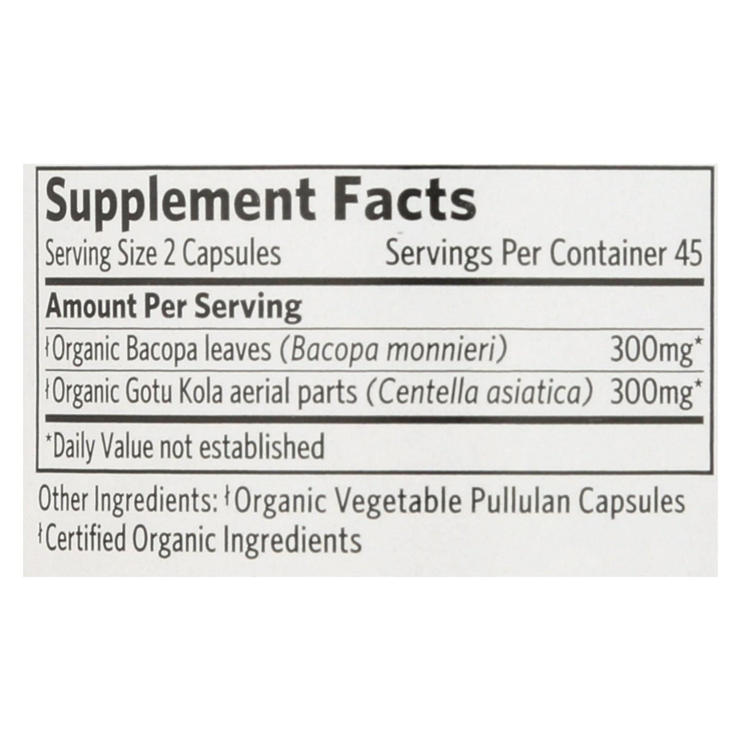 Organic India Memory Supplement, Mental Clarity - 1 Each - 90 Vcap image 3