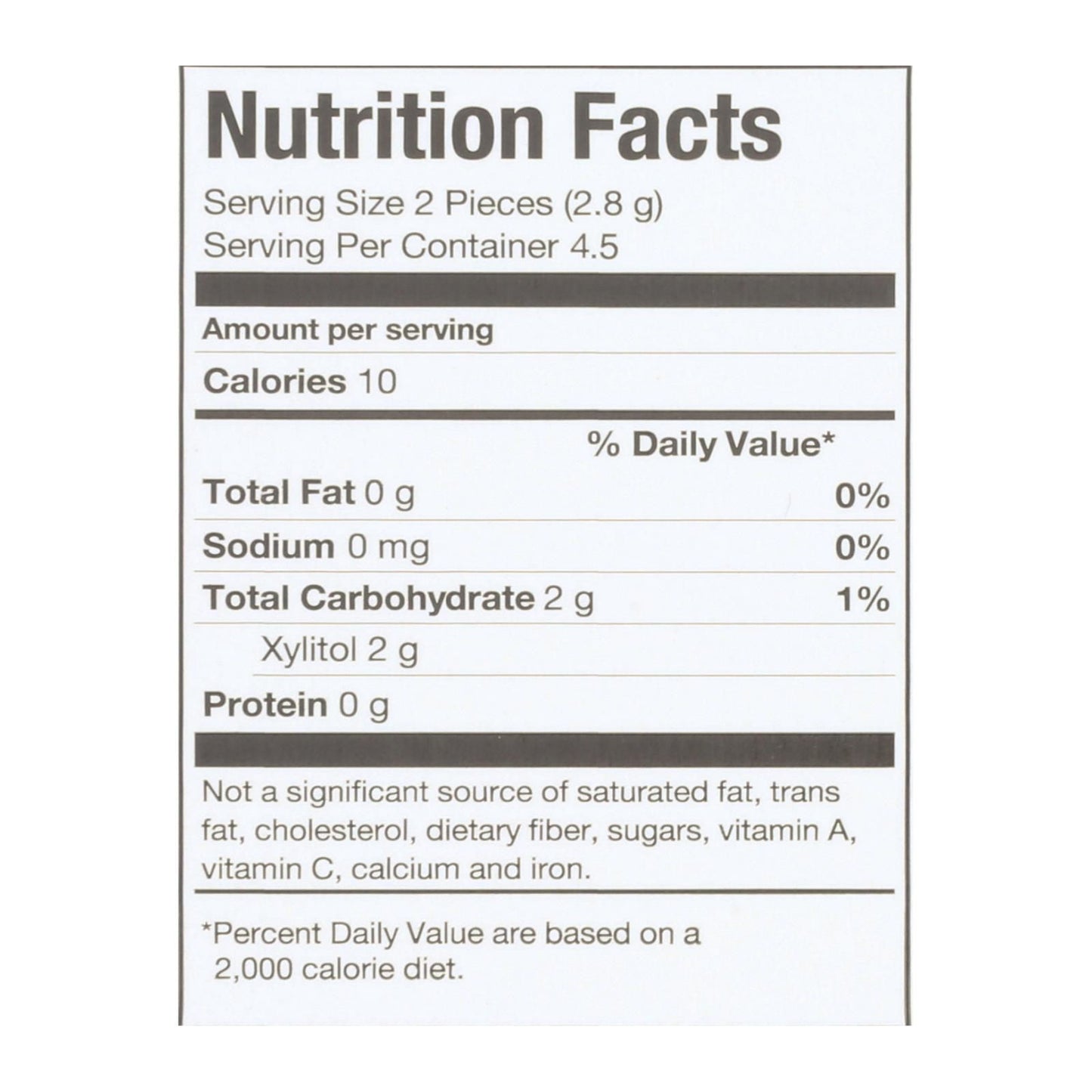 Pur Gum - Cinnamon - Aspartame Free - 9 Pieces - 12.6 G - Case Of 12 image 4