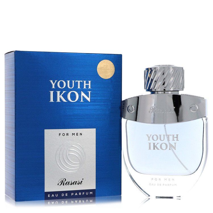 Rasasi Youth Ikon by Rasasi Eau De Parfum Spray for Men 3.3 oz bottle