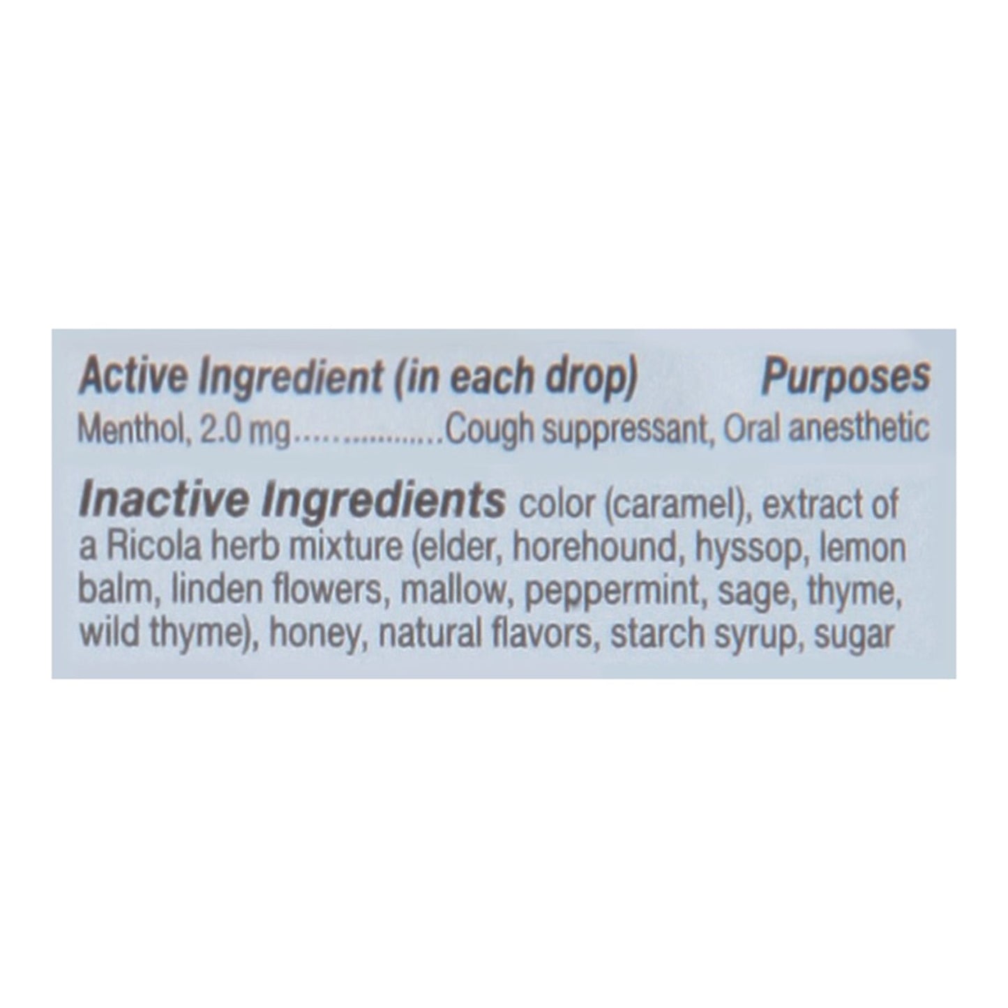Ricola - Cough Drop Honey Herb - Case Of 6-45 Ct image 2