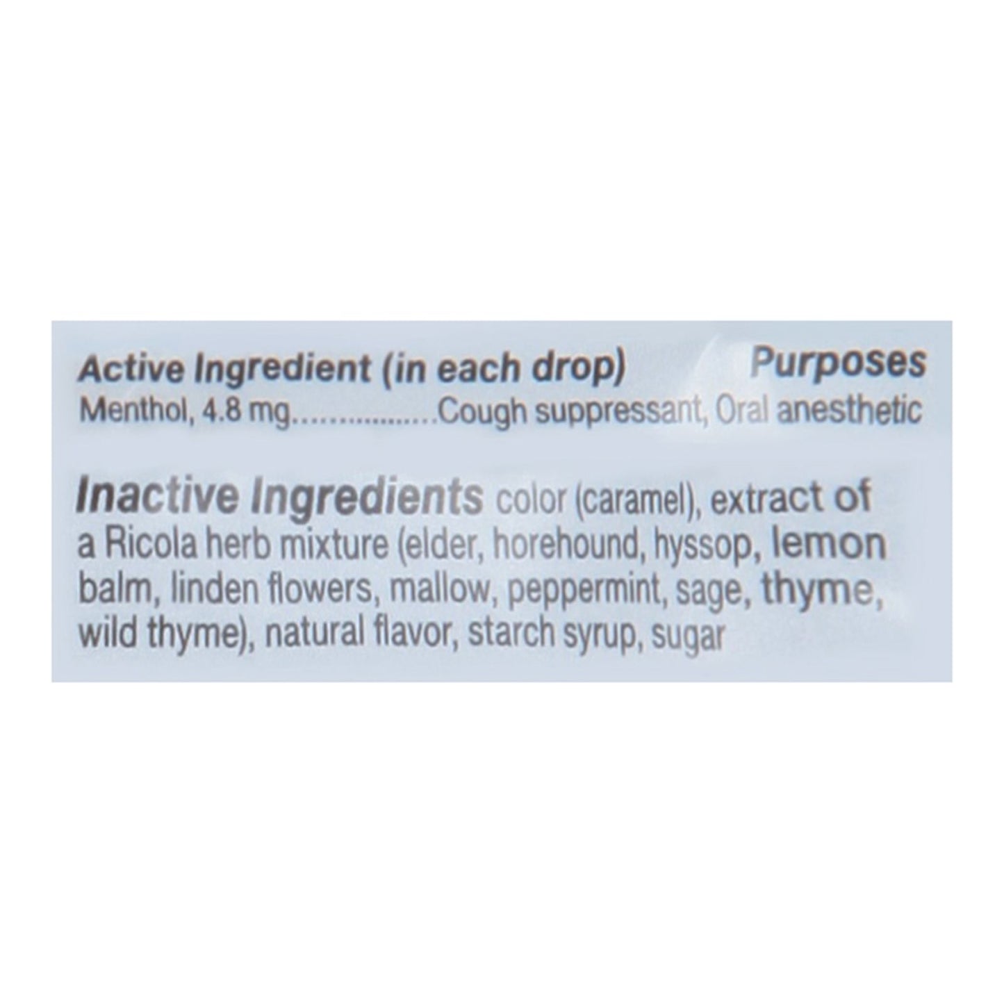 Ricola - Cough Drop Original Herb - Case Of 8-21 Ct image 2