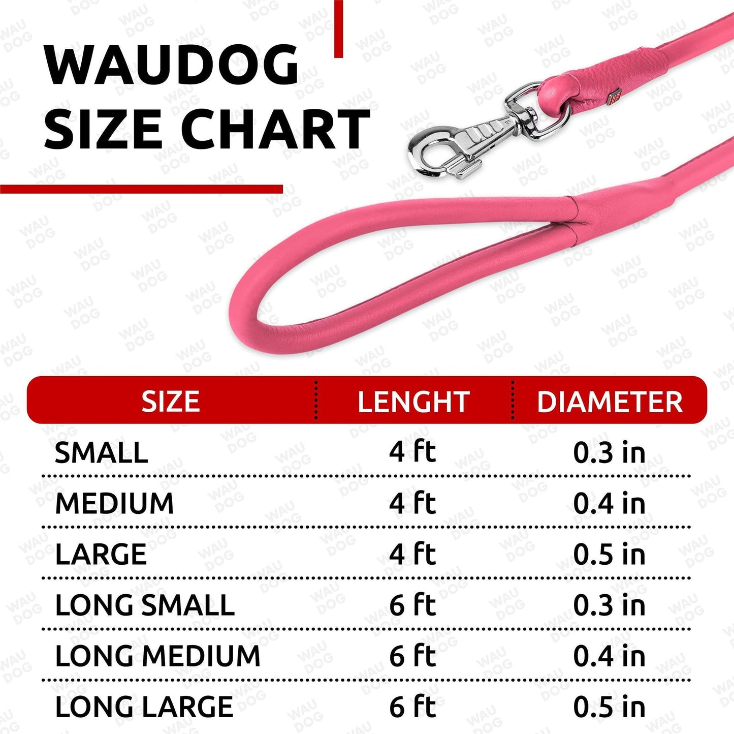 Rolled Leather Dog Leash 4Ft x 0.5 in for Small Medium and Large Dogs Heavy Duty Leash for Outdoor Walking Running Train image 5