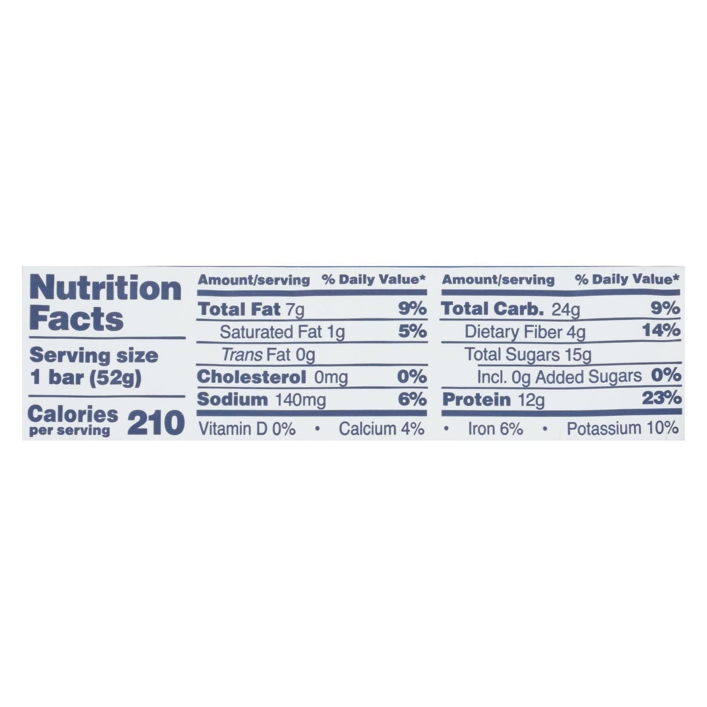 Rxbar - Protein Bar - Blueberry - Case Of 12 - 1.83 Oz. image 4