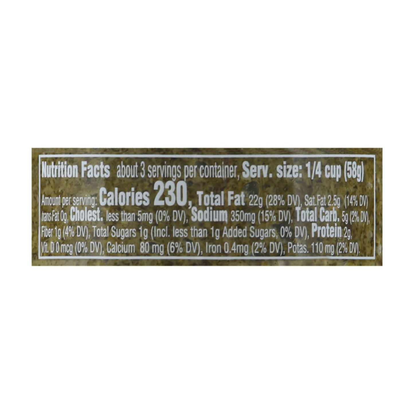Sacla - Pesto Wild Garlic - Case Of 6 - 6.7 Oz image 3