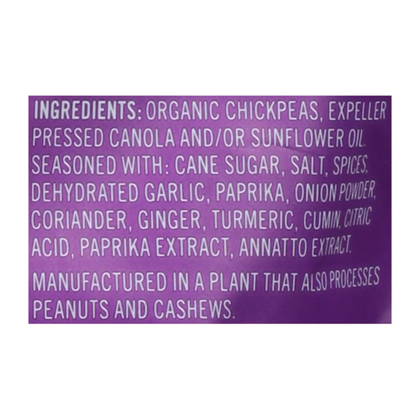 Saffron Road - Chckp Crnchy Bmbyspc - Case Of 6-5.4 Oz image 3
