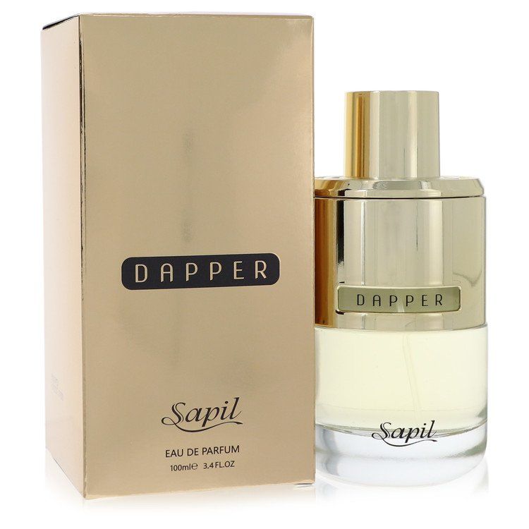 Sapil Dapper by Sapil Eau De Parfum Spray 3.4 oz - Men's Fragrance Bottle