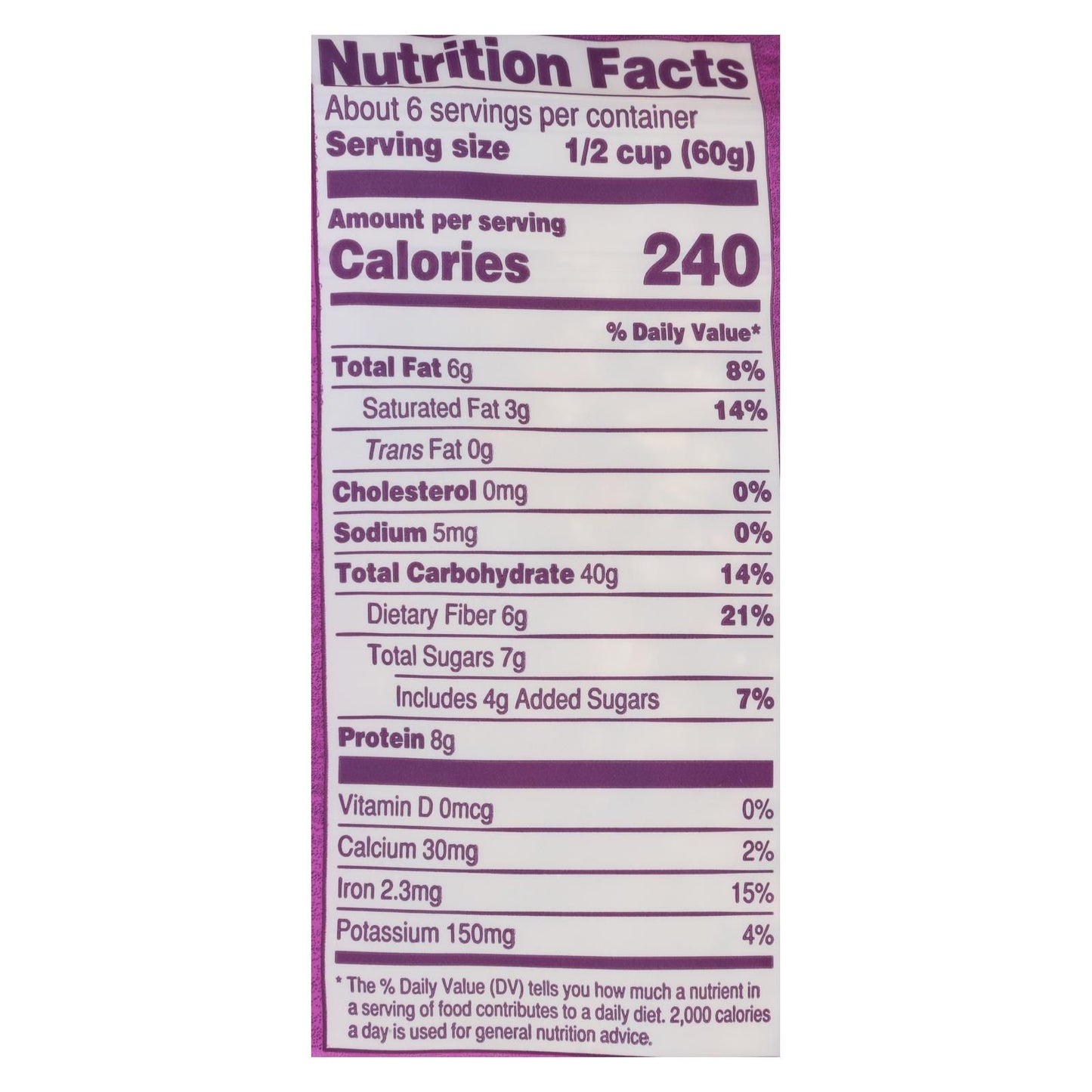 Seven Sundays Muesli - Blueberry Chia Buckwheat - Case Of 6 - 12 Oz. image 3