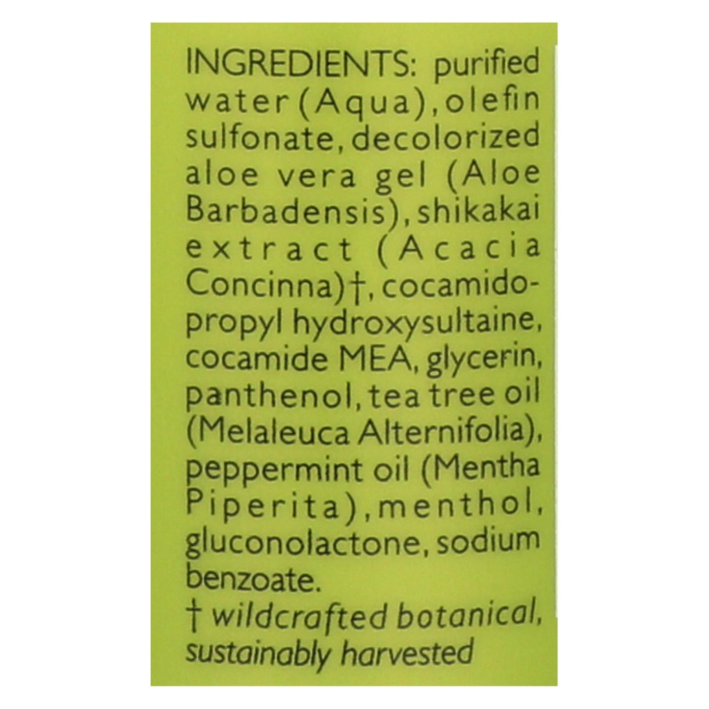 Shikai Natural Tea Tree Shampoo - 12 Fl Oz image 2