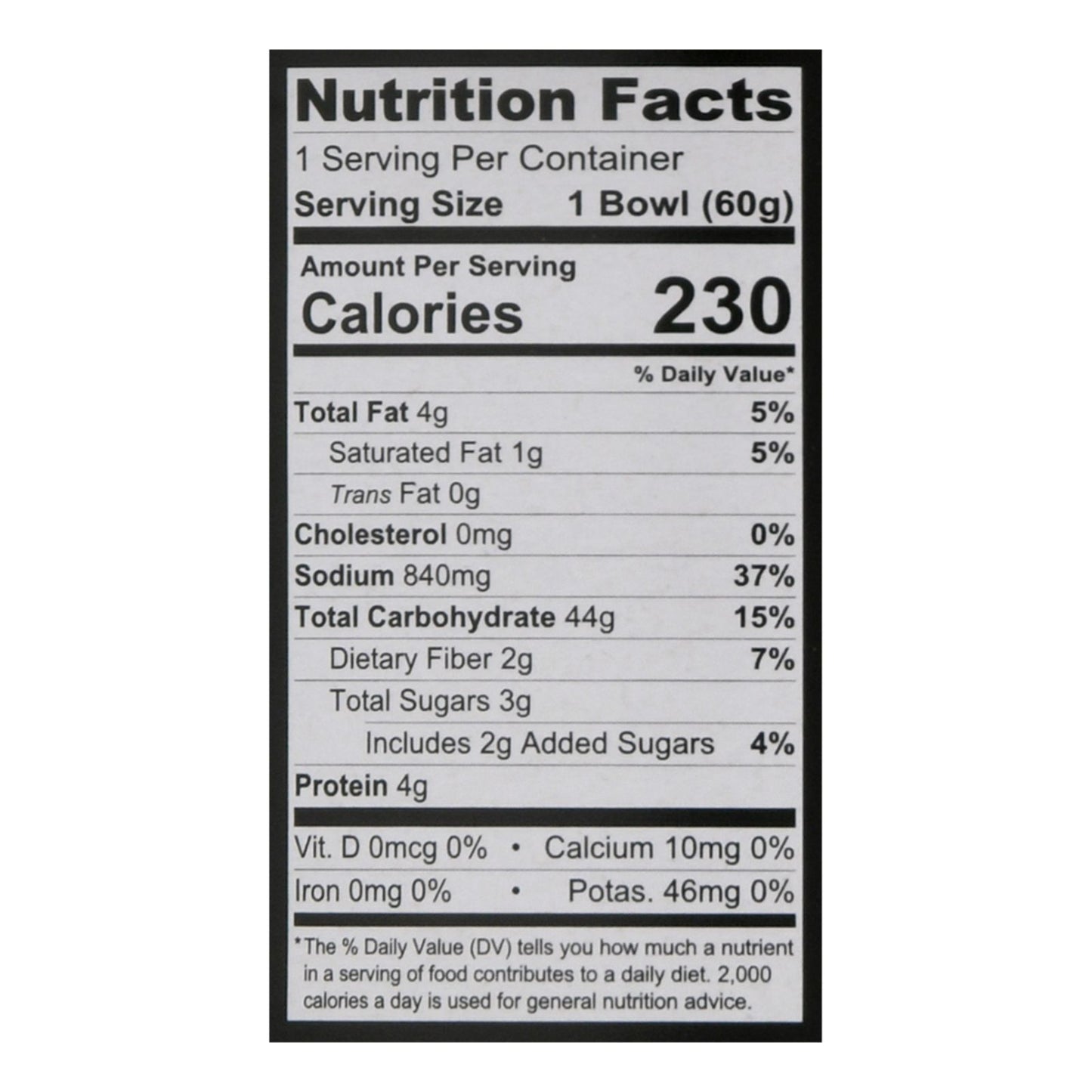 Snapdragon Foods - Bowl Chicken Pho - Case Of 6-2.1 Oz image 3
