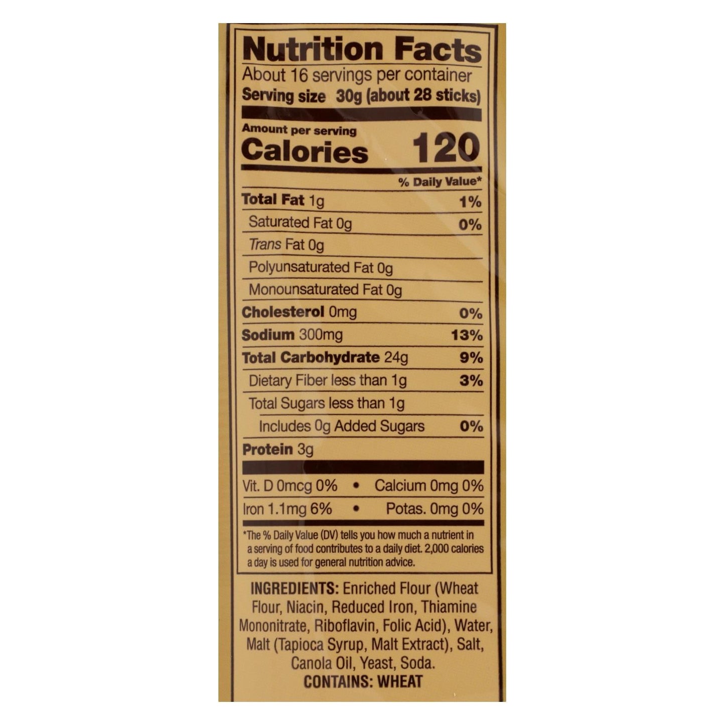 Snyder's Of Hanover - Pretzel Sticks Family Size - Case Of 6 - 17 Oz image 2