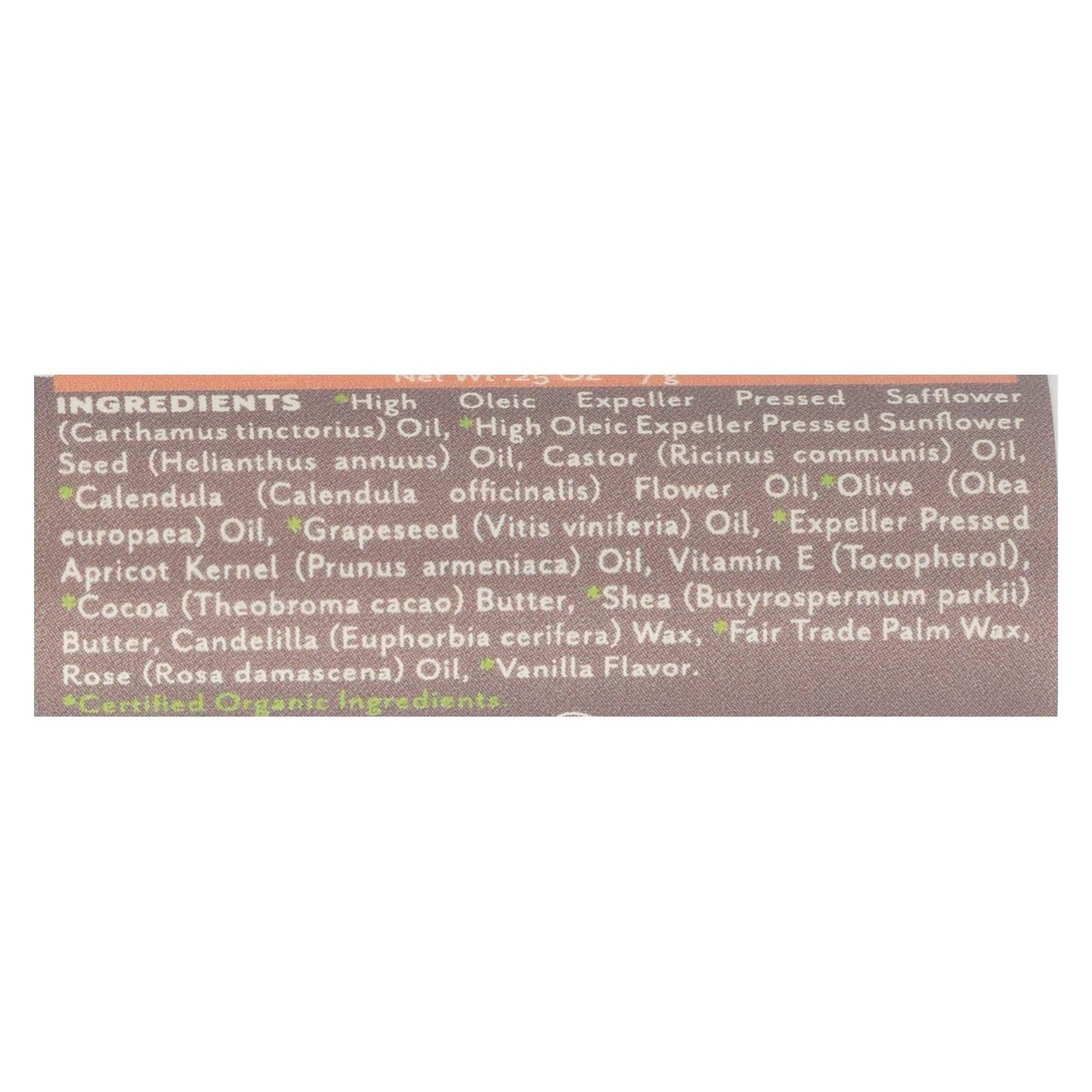 Soothing Touch Vanilla Rose Lip Balm Moisturizes And - Case Of 12 - .25 Oz image 2