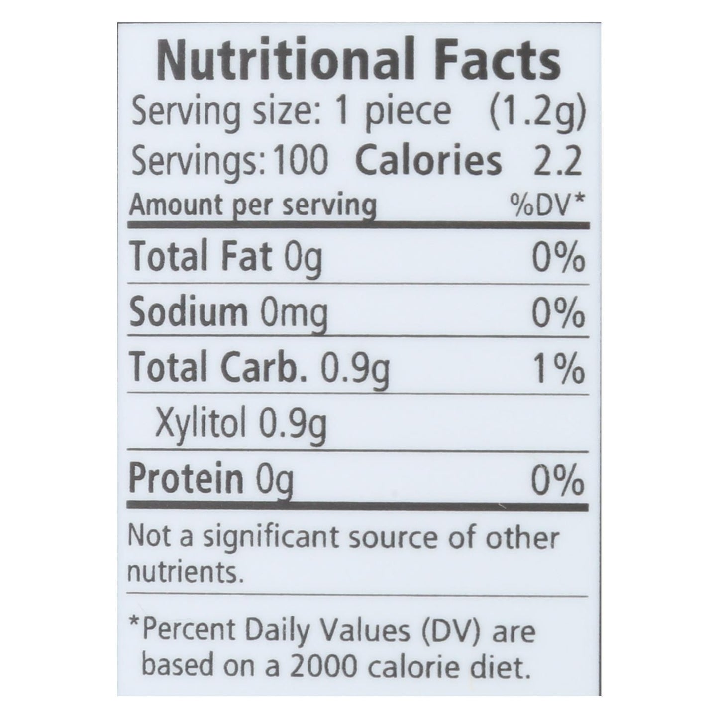 Spry Chewing Gum - Xylitol - Cinnamon - 100 Count - 1 Each image 4