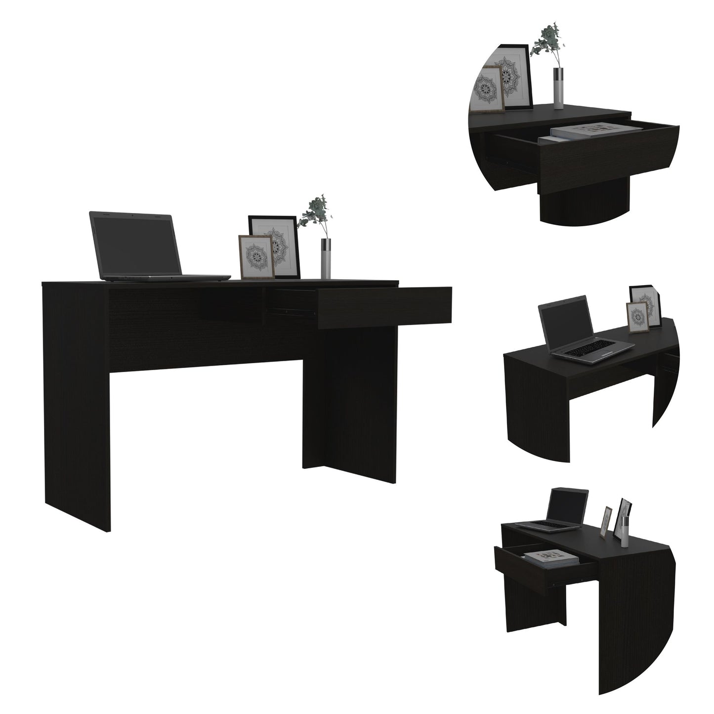 Tampa Writing Computer Desk, One Drawer image 10