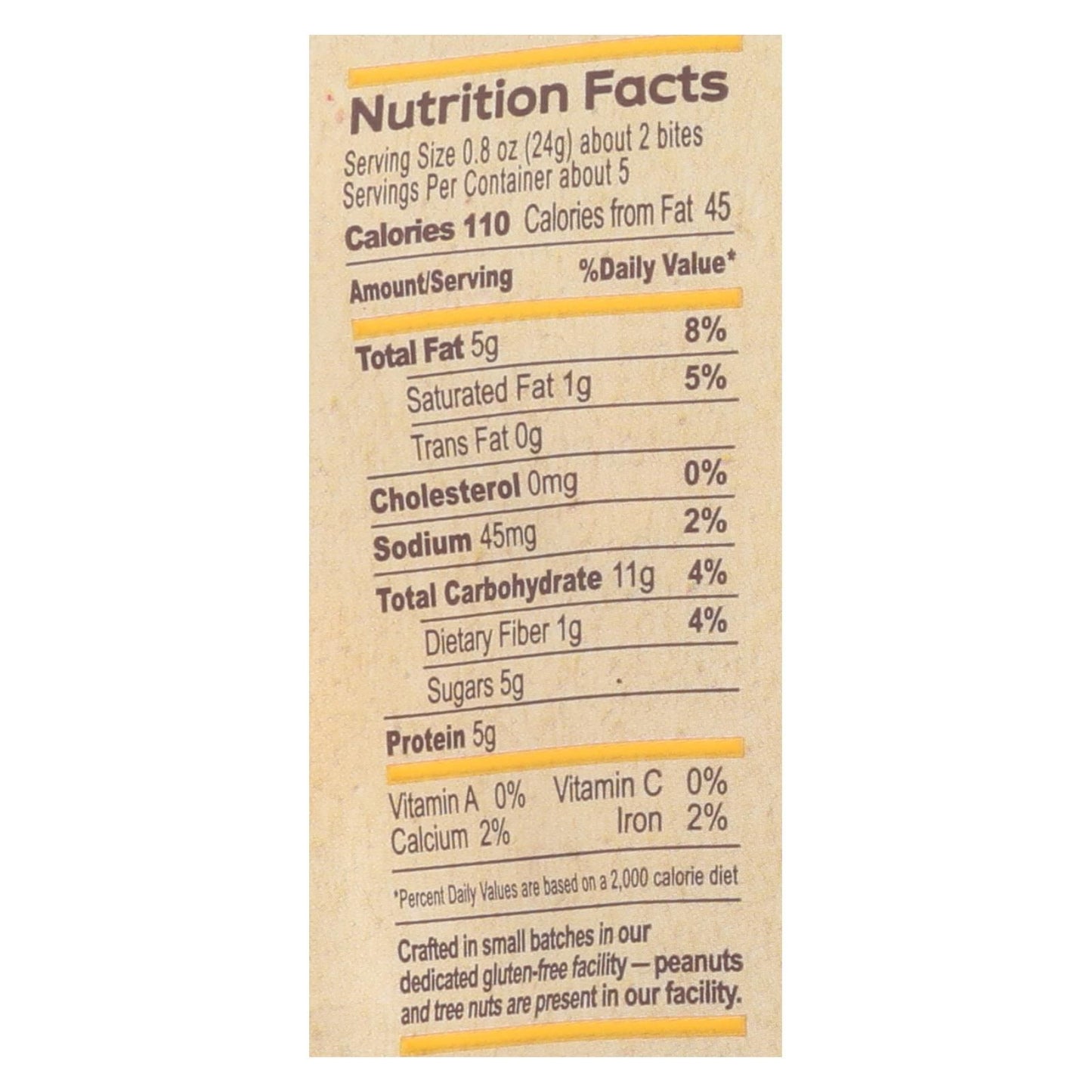 The Gfb - Bites Peanut Butter Gluten Free - Case Of 6 - 4 Oz image 3