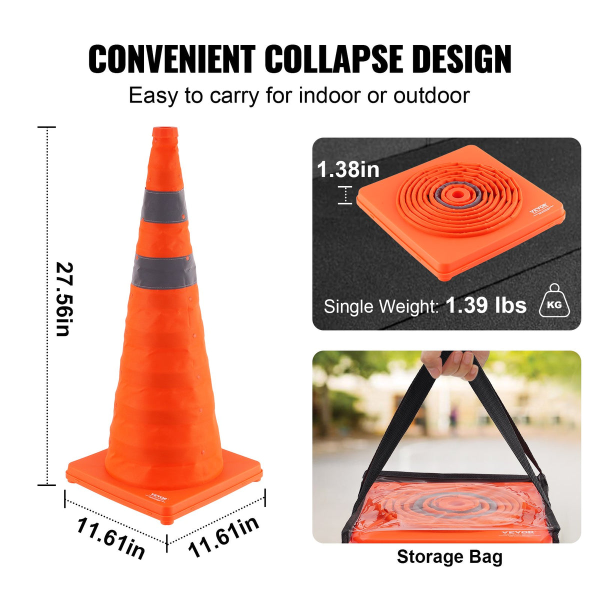 VEVOR Traffic Cones