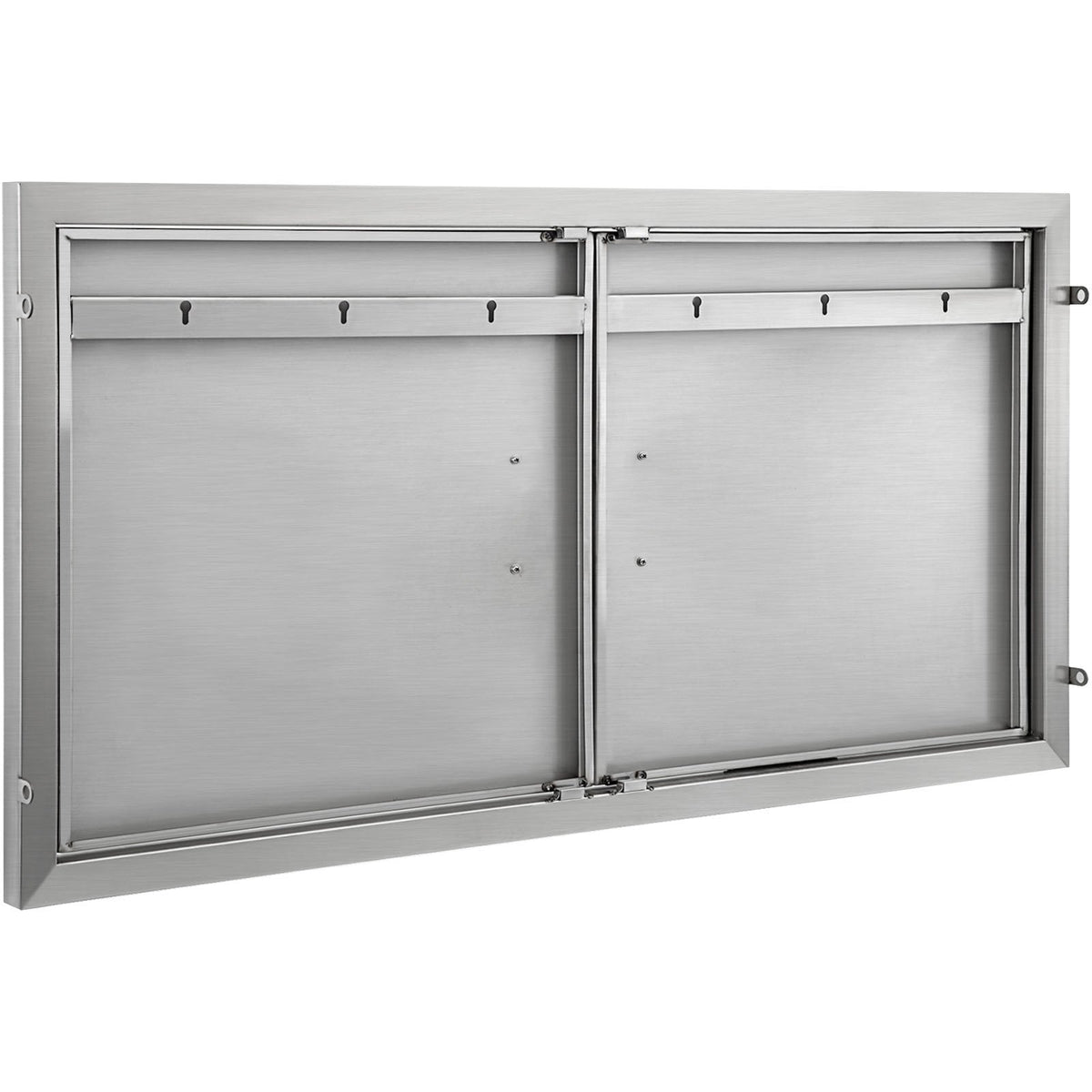 VEVOR Double BBQ Access Doors, 36 x 21 in, Stainless Steel — view 11