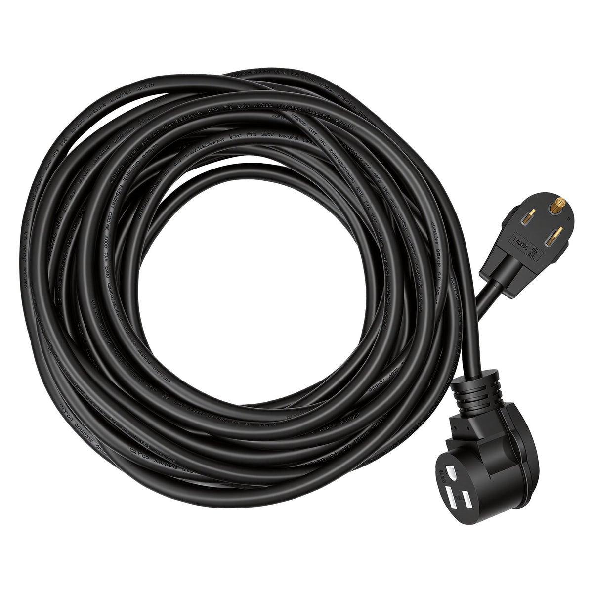 VEVOR Welder Extension Cord, 30 Amp 50 ft, Extension Cord for Portable Welders, NEMA 6-50P, 10/3 AWG, 250V, 7500W Heavy Duty Pure Copper Welder Cable, for Outdoor MIG TIG Plasma, STW Weather-proof - 50FT50ADHJYCX0001V0 - view 10