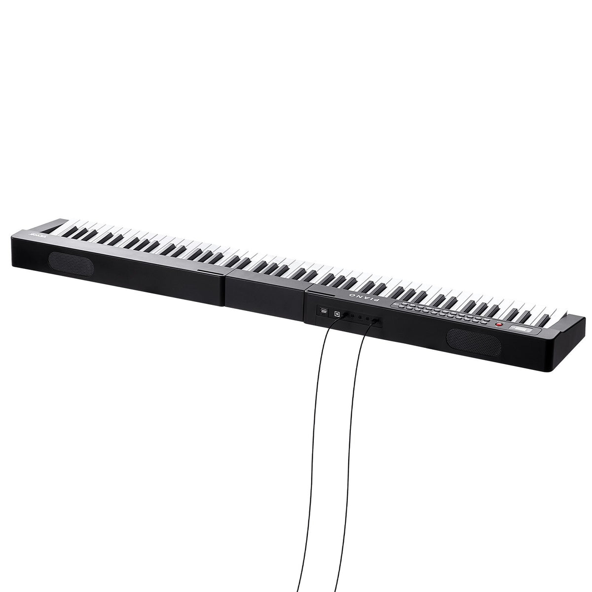 VEVOR 88 Key Digital Piano Keyboard, Semi Weighted Keys, Full Size Electric Portable Keyboard Piano Set with 1000 Tones Built-In Speakers Sustain Pedal Headphones, Bluetooth MIDI USB for Beginners - 88JBPZSMGQ88WU1LTV1 - view 10