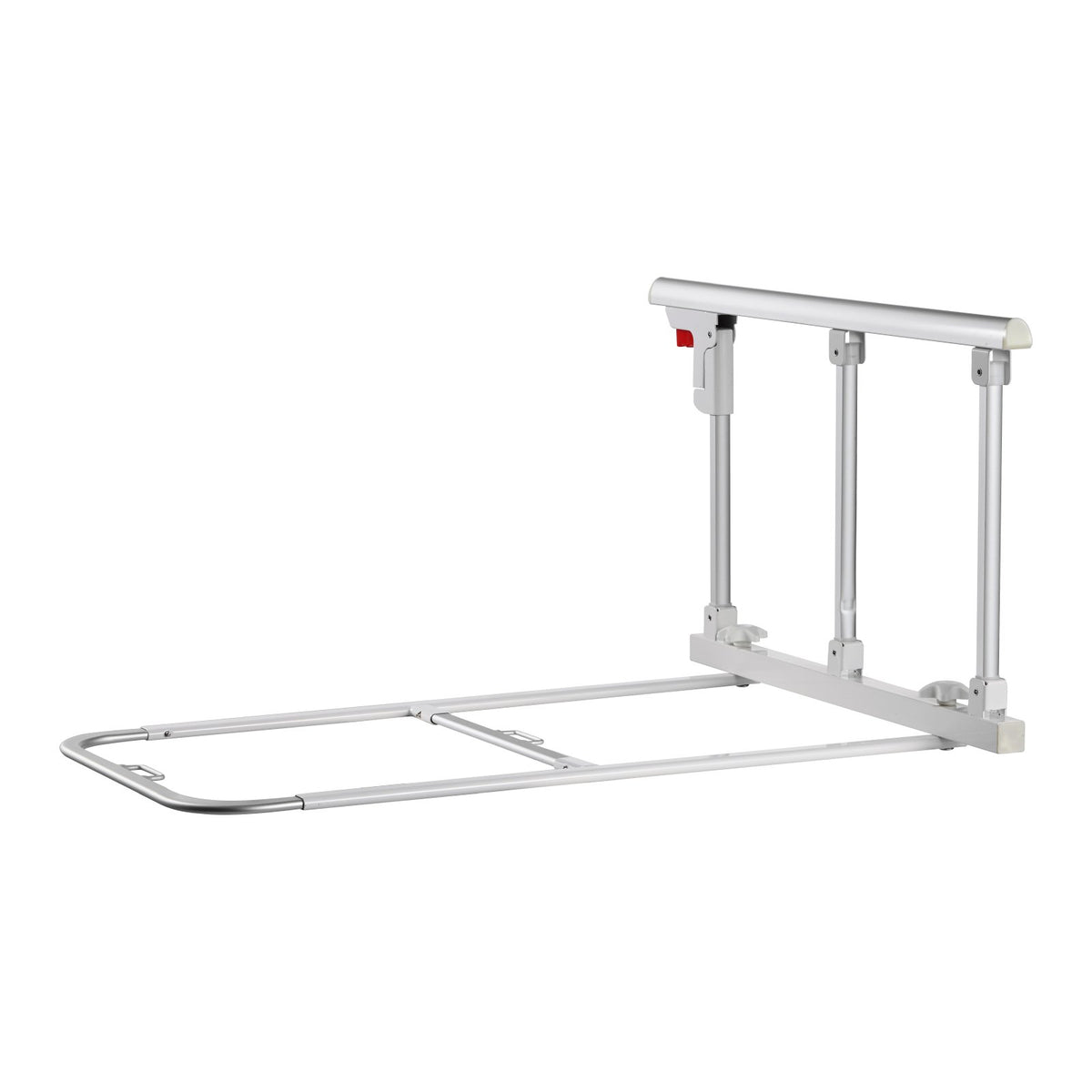 VEVOR Foldable Bed Rail for Elderly, 28 in Bedside Assist Rail with Fixing Strap, Adjustable Height Pipe Bedside Cane, High-Strength Metal Senior Bed Bar, Hand Guard Grab Fits King, Queen, Full, Twin - BCBSBCBSKZD7D6RFJ001V0 - view 10