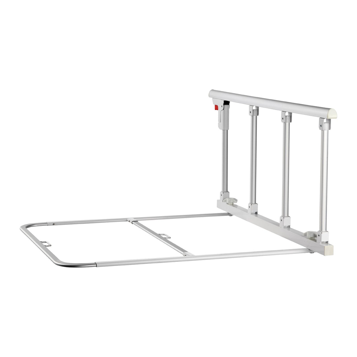 VEVOR Foldable Bed Rail for Elderly, 38 in Bedside Assist Rail with Fixing Strap, Adjustable Height Pipe Bedside Cane, High-Strength Metal Senior Bed Bar, Hand Guard Grab Fits King, Queen, Full, Twin - BCBSBCBSKZD99XB73001V0 - view 10