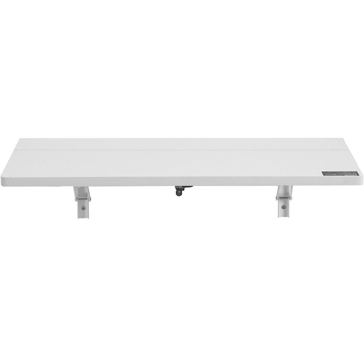 VEVOR Wall Mounted Folding Table, 31.5" x 19.69" Wall Mount Drop Leaf Table, Floating Desk with Iron Bracket, Fold Down Desk for Small Spaces, Home Office, Dining, Laundry Room, Kitchen, Bar, White - BGSGZZPMBHB3RZ99PV0 - view 10