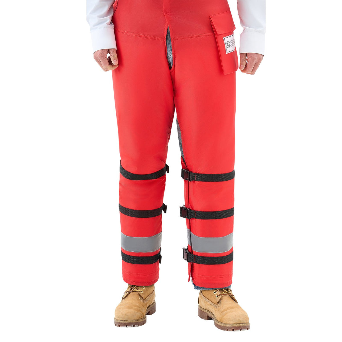 VEVOR Apron Style Chainsaw Chaps, Class D, 8 Layers Chainsaw Pants with Adjustable Belt & Gear Pocket, Chain Saw Chaps for Men/Women, Chainsaw Safety Equipment for Loggers Forest Workers, Medium - BGSLJHT420DNK33UTV0 - view 10